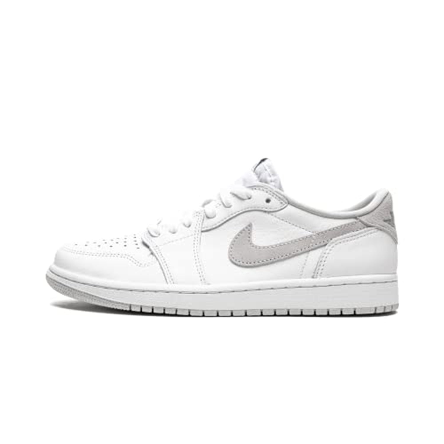 Air Jordan 1 Low OG Neutral Grey Size 14 - Men CZ0790-100 White/Neutral Grey/Particle - Jordan