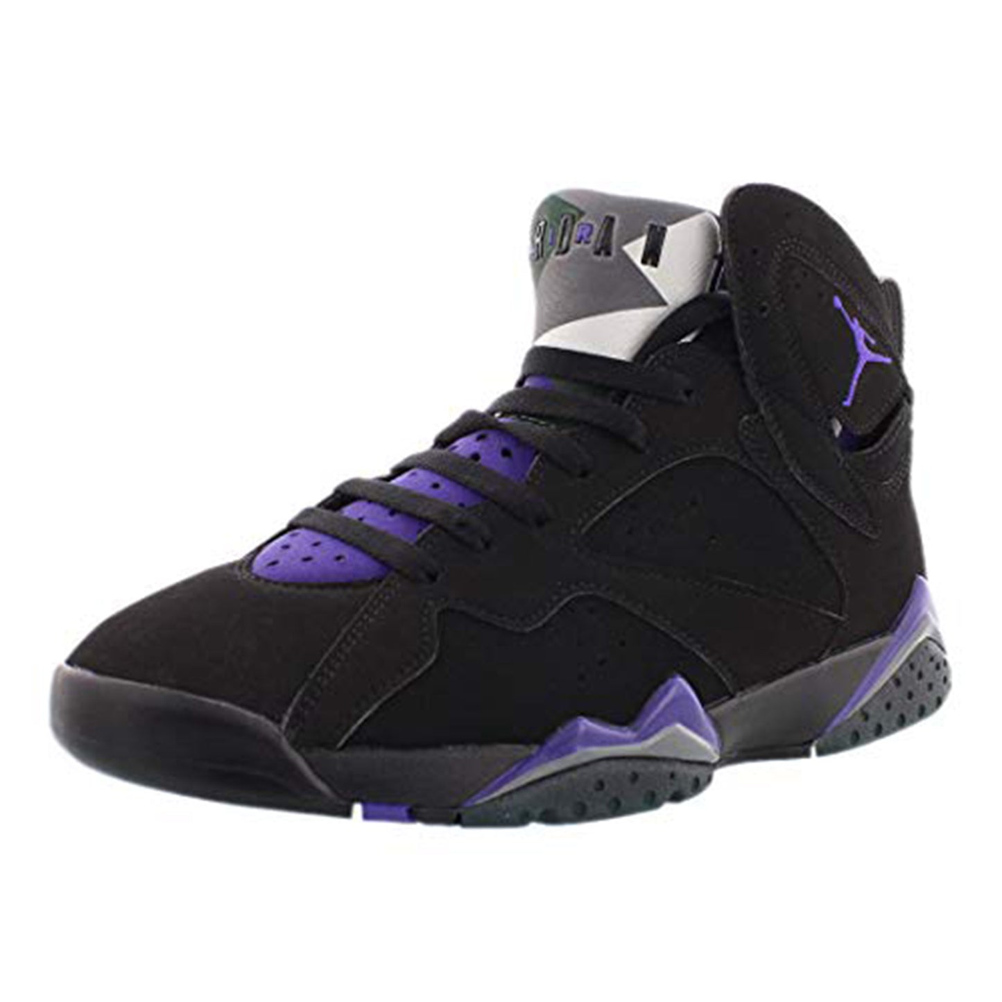Air Jordan 7 Retro Ray Allen PE Size 10 - Men 304775-053 Black/Purple - Jordan