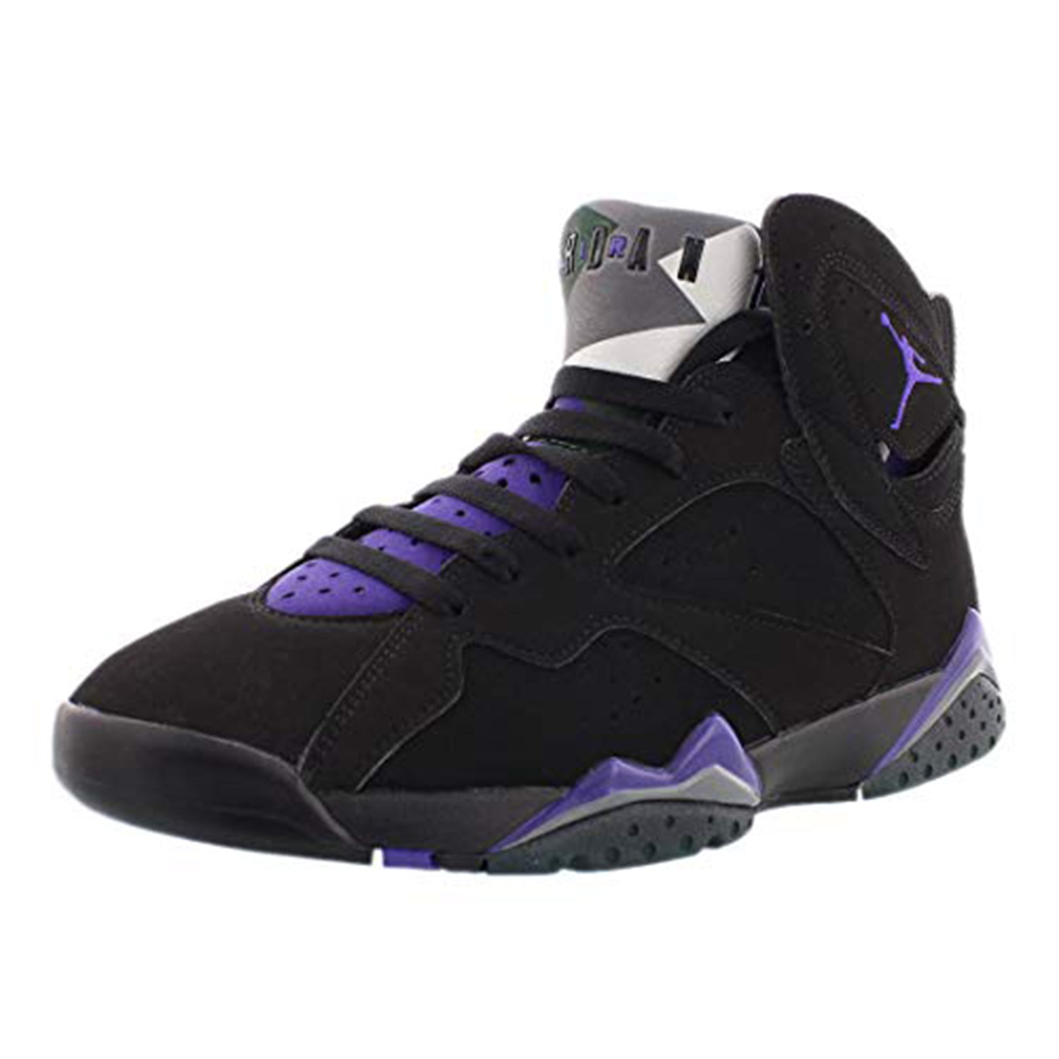 Air Jordan 7 Retro Ray Allen PE Size 10 - Men 304775-053 Black/Purple - Jordan