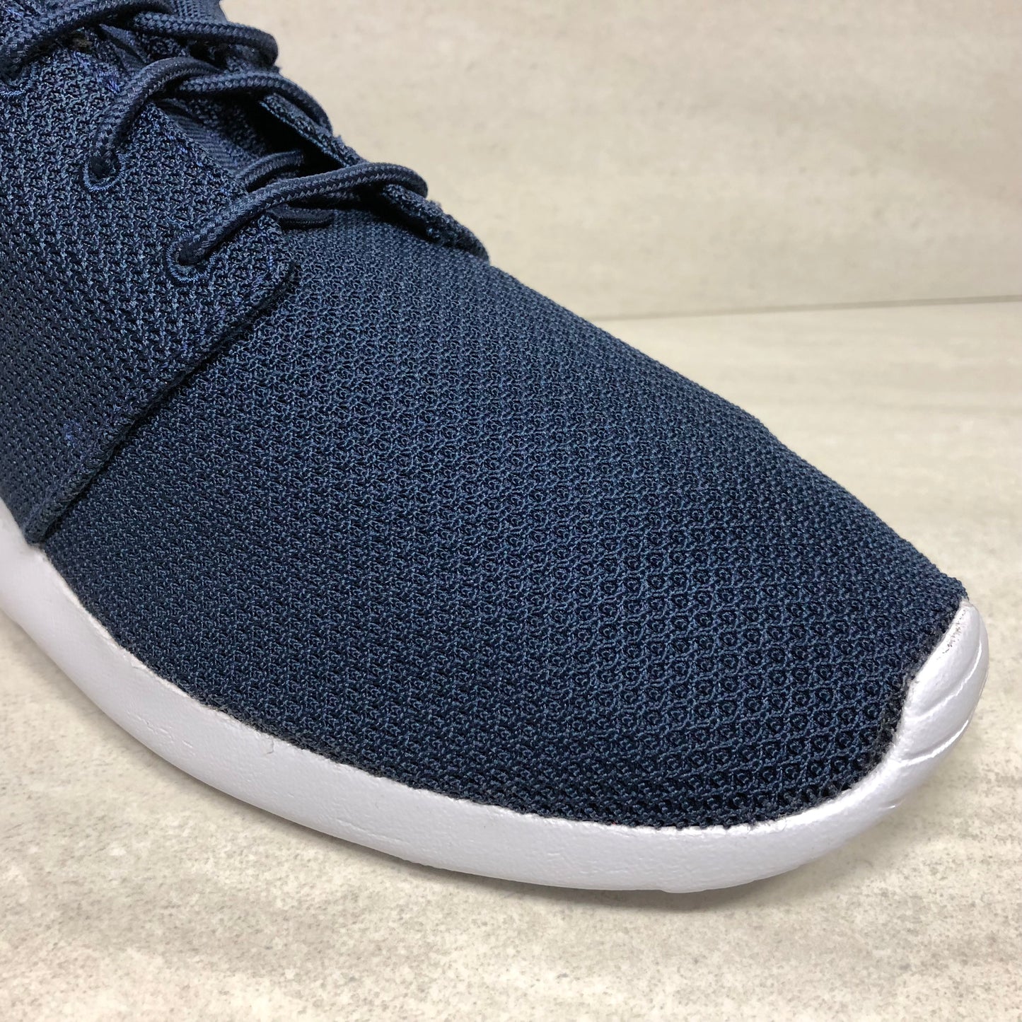 Nike Roshe Run One Navy Blue Size 12/Size 13 511881-405 Midnight Navy/Black-White - Nike