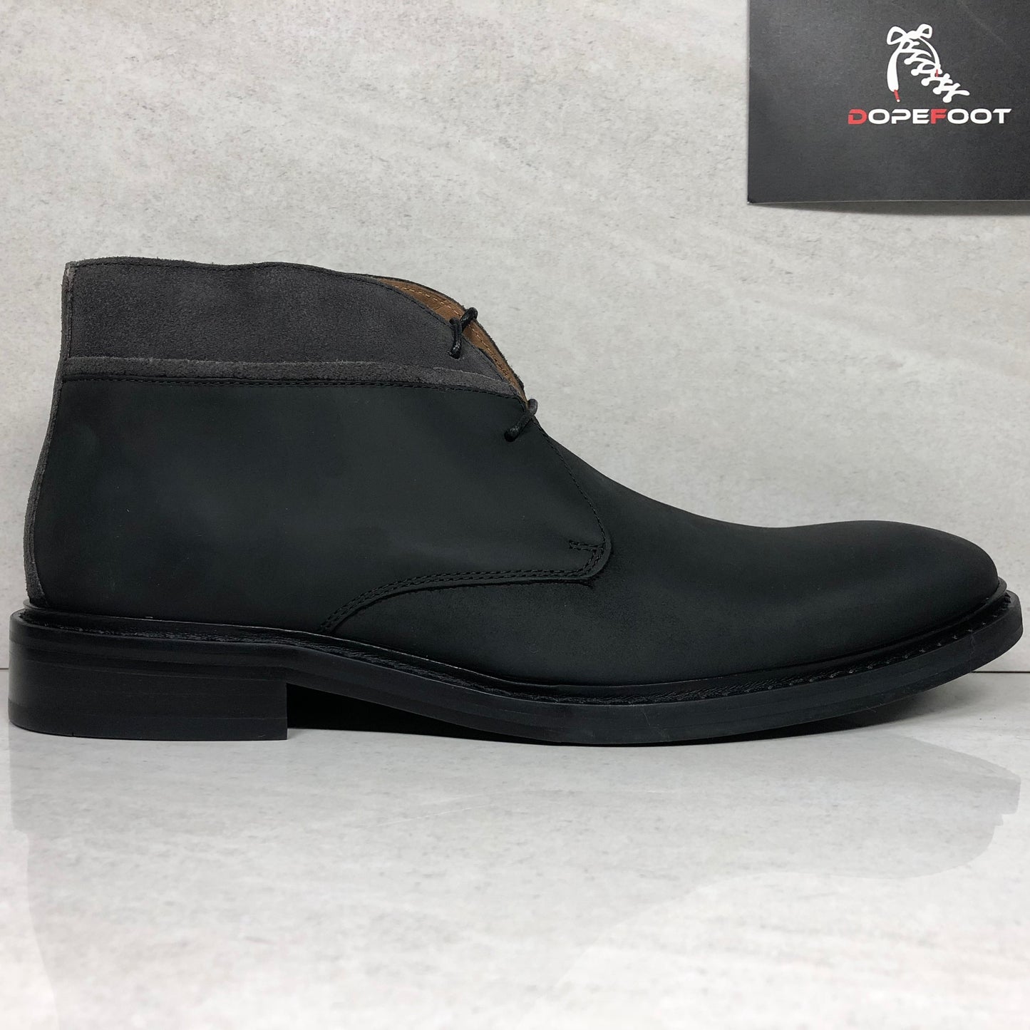 DS Cole Haan Benton Welt Chukka II Boot Taille 8/Taille 9.5 Noir C24573