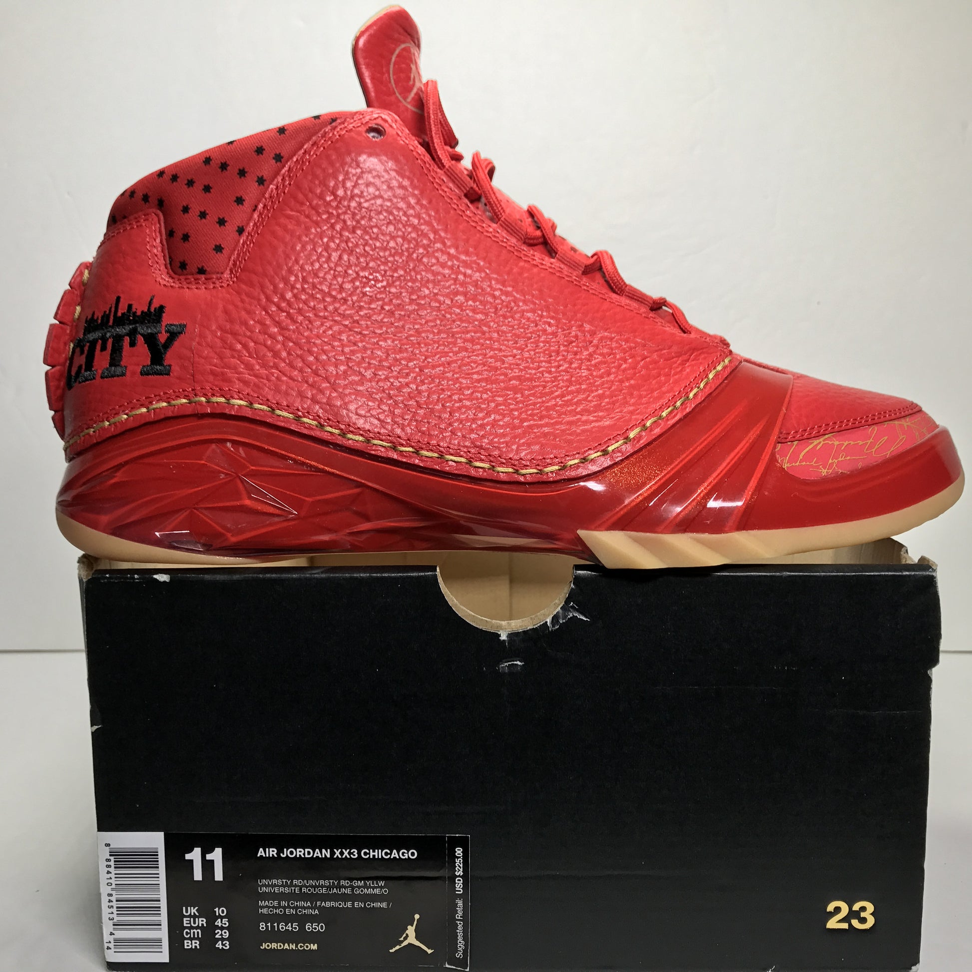 DS Nike Air Jordan 23 XX3 Retro Chicago Size 11 - DOPEFOOT
 - 2