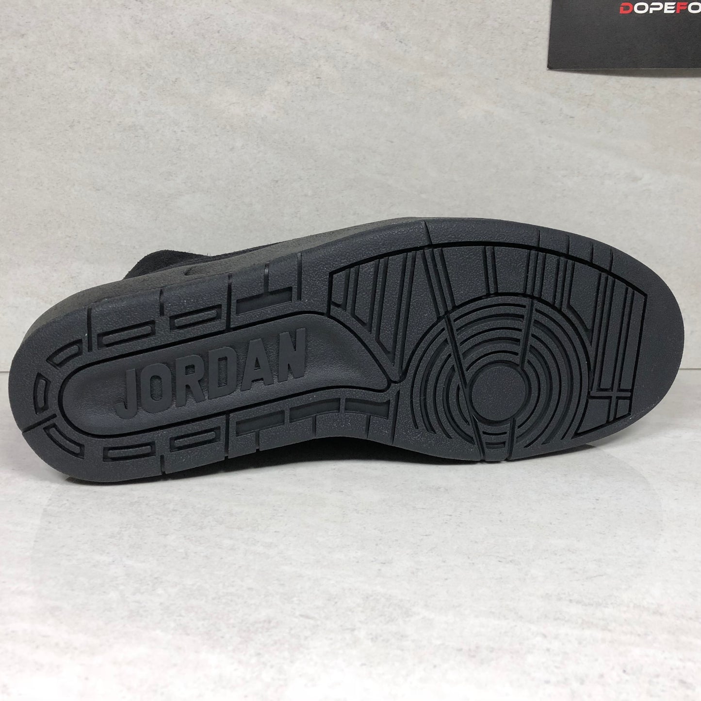 Air Jordan 2 Decon Black Suede - 897521 010 - Talla 8/Talla 8.5/Talla 10.5