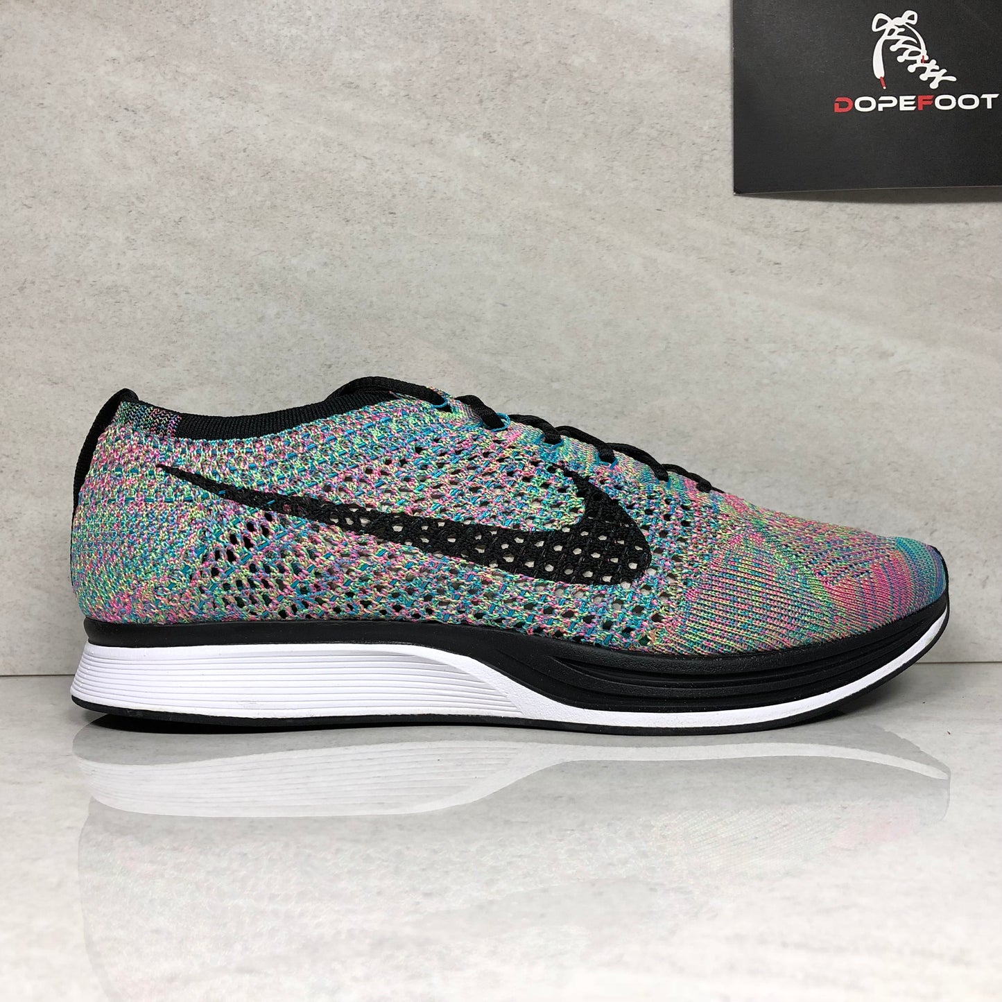 DS Nike Flyknit Racer Multicolore 526628 304 Homme Taille 9.5