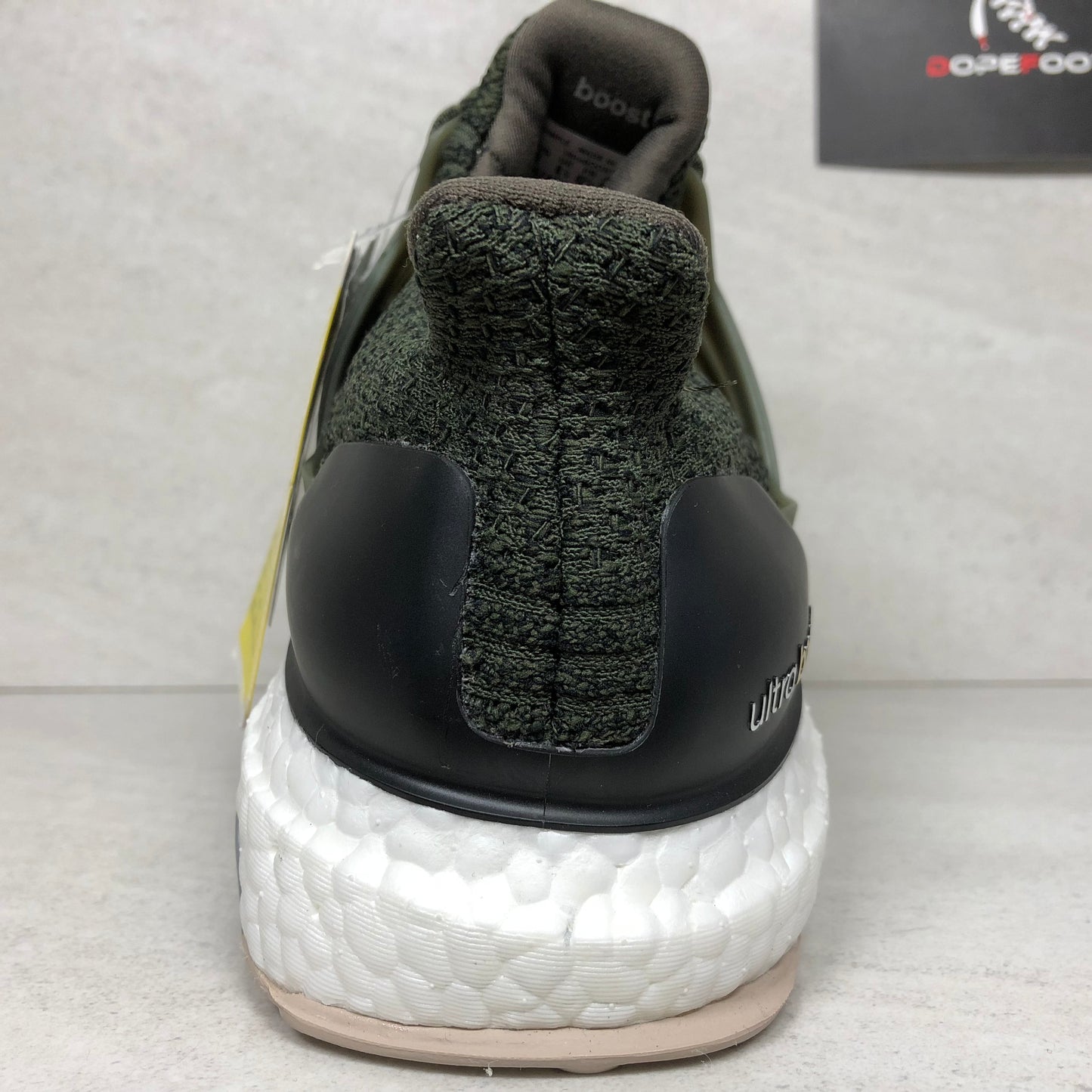 DS Adidas Ultra Boost 3.0 Night Cargo Sample Size 9 Olive Green S80637 - Adidas
