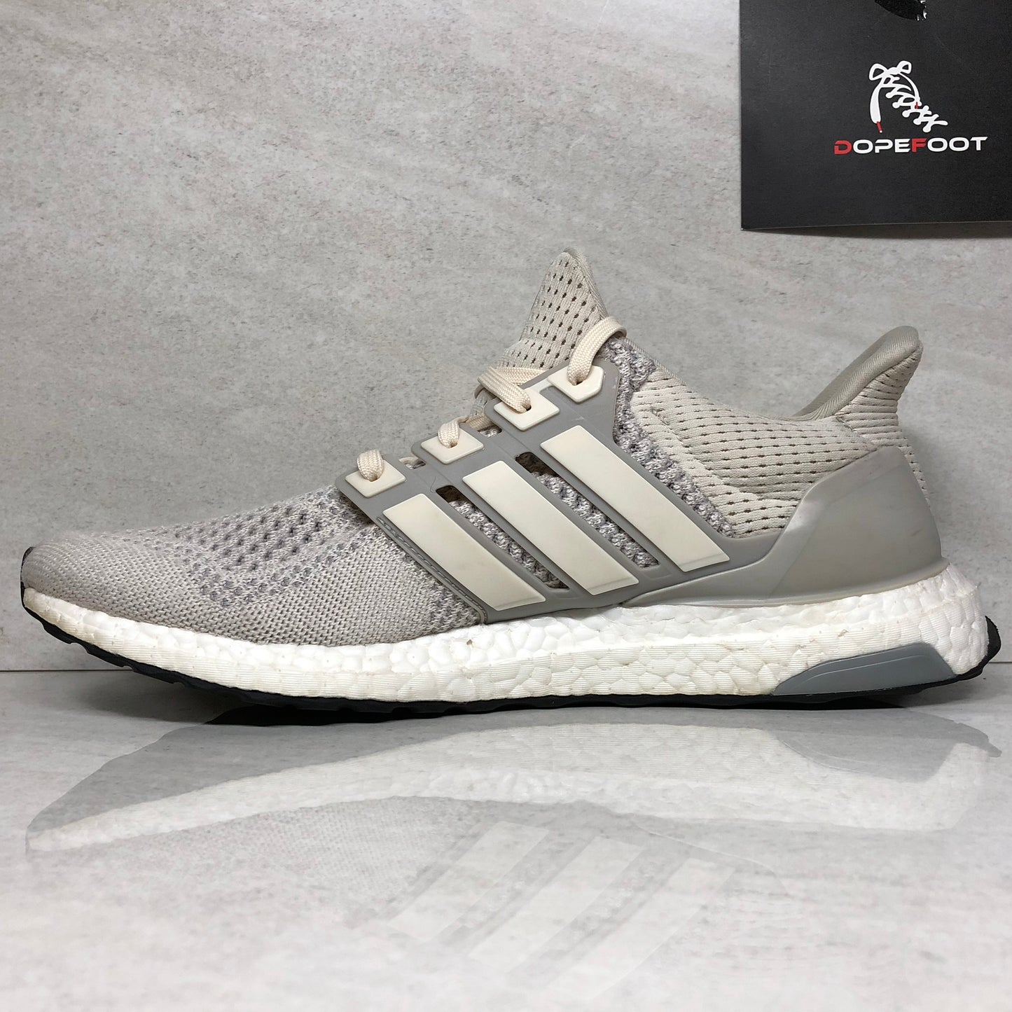 Adidas Ultra Boost Cream Size 12 Chalk 1.0 ltd AQ5559 - Adidas
