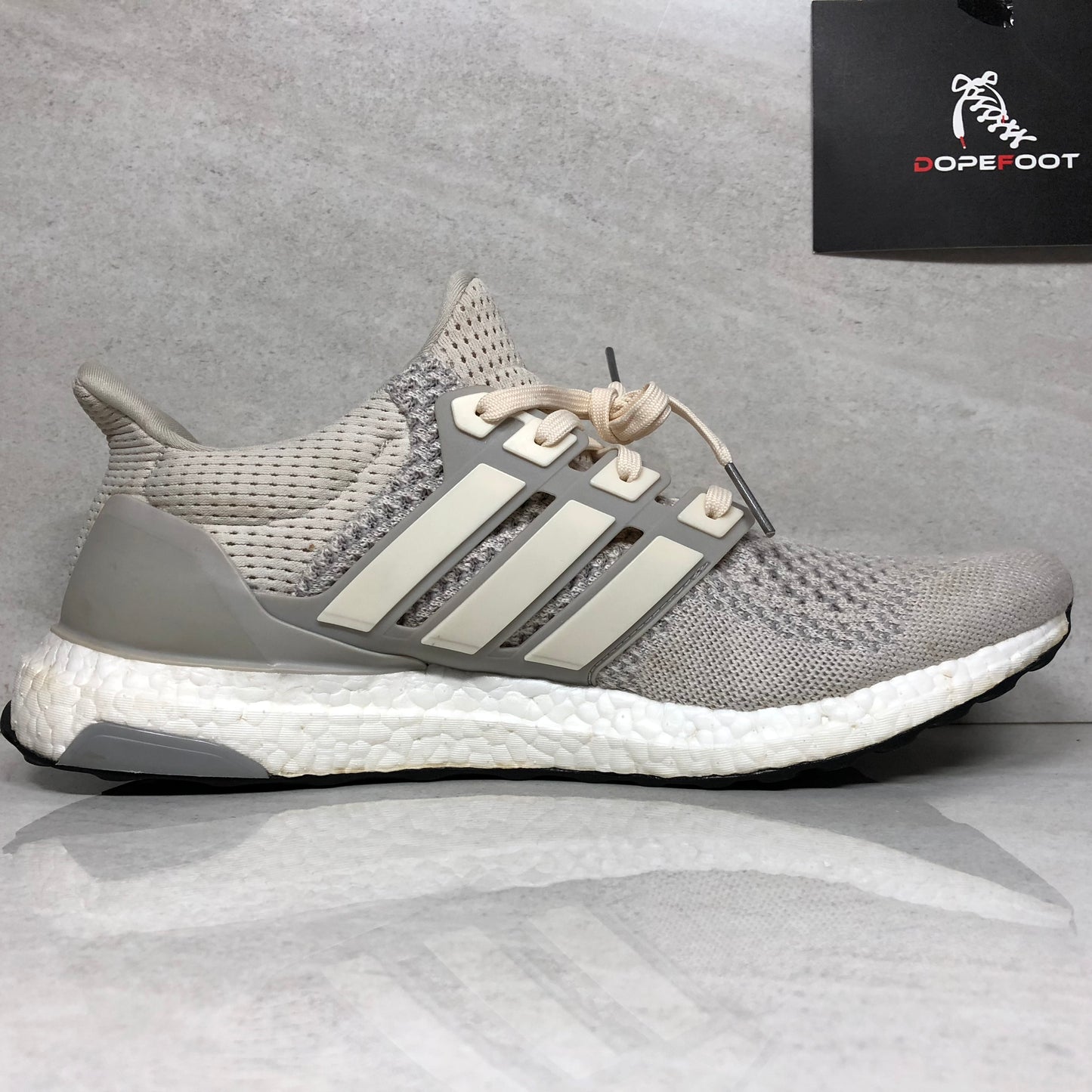 Adidas Ultra Boost Cream Size 12 Chalk 1.0 ltd AQ5559 - Adidas