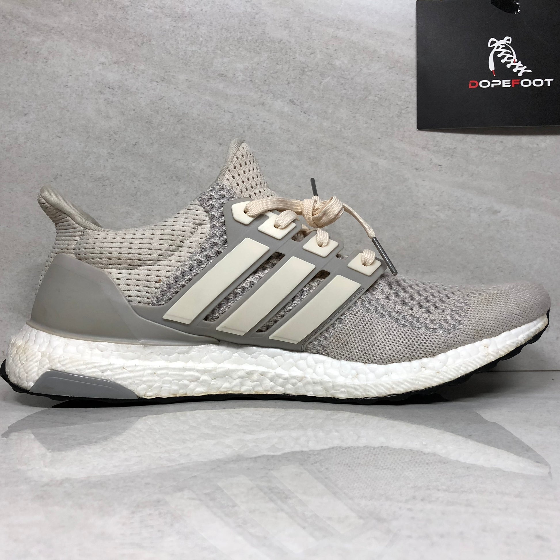 Adidas Ultra Boost Cream Size 12 Chalk 1.0 ltd AQ5559 - Adidas