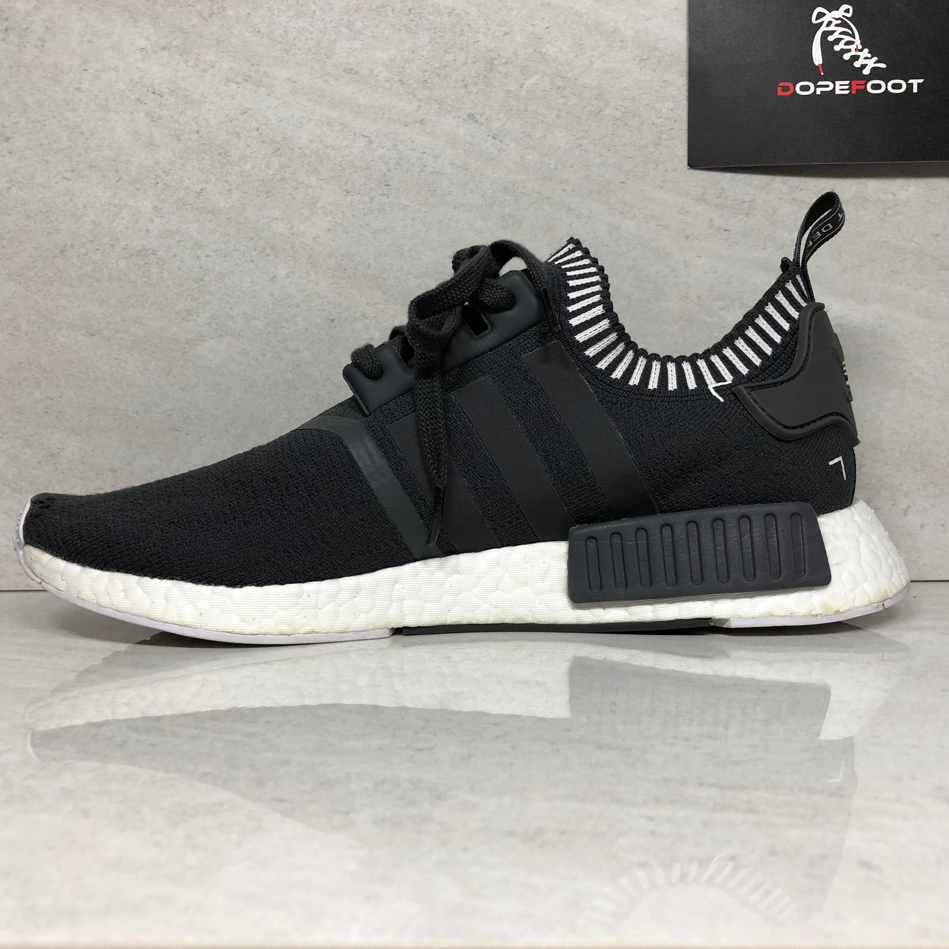 Adidas NMD R1 PK JAPAN Size 10.5 Grey Primeknit S81849 - Adidas