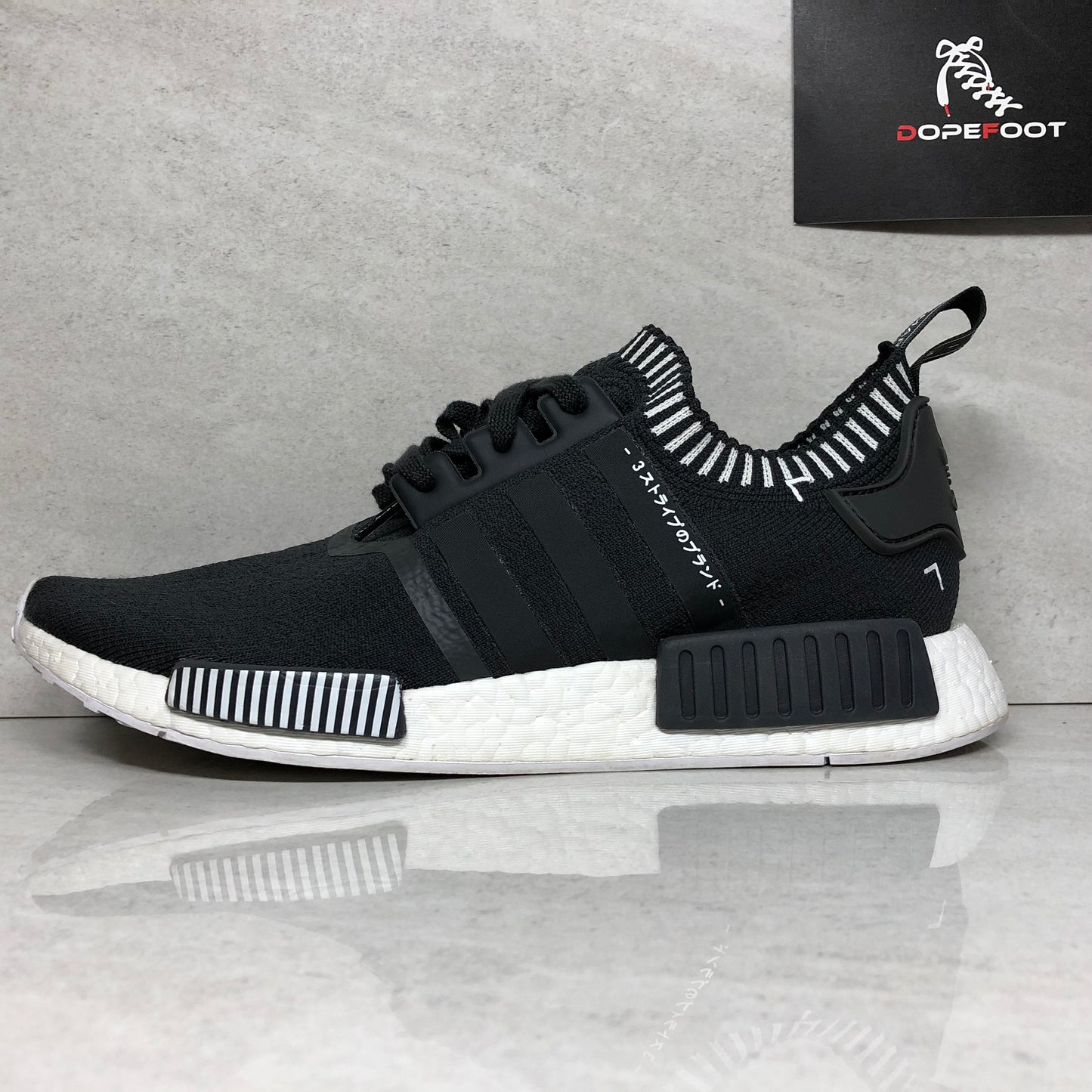 Adidas NMD R1 PK JAPAN Size 10.5 Grey Primeknit S81849 - Adidas