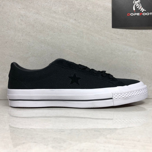 DS Converse One Star Canvas Ox Size 8/Size 9/Size 10 Black/White 153710C
