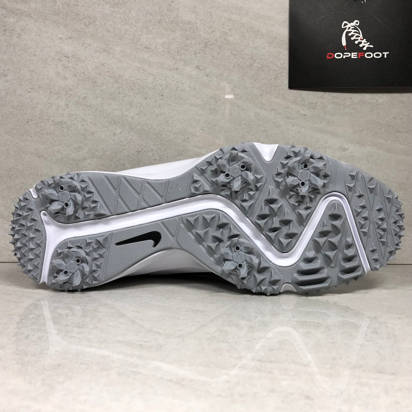 Nike Air Zoom Rival Golf Chaussure Taille 14 Blanc/Noir 878957 100