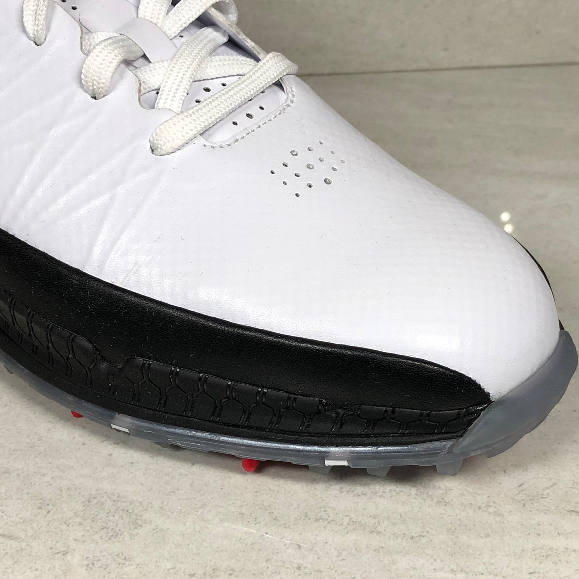 DS Nike Air Zoom Attack Golf Shoes Size 9 White/Black 853739 101 - Nike