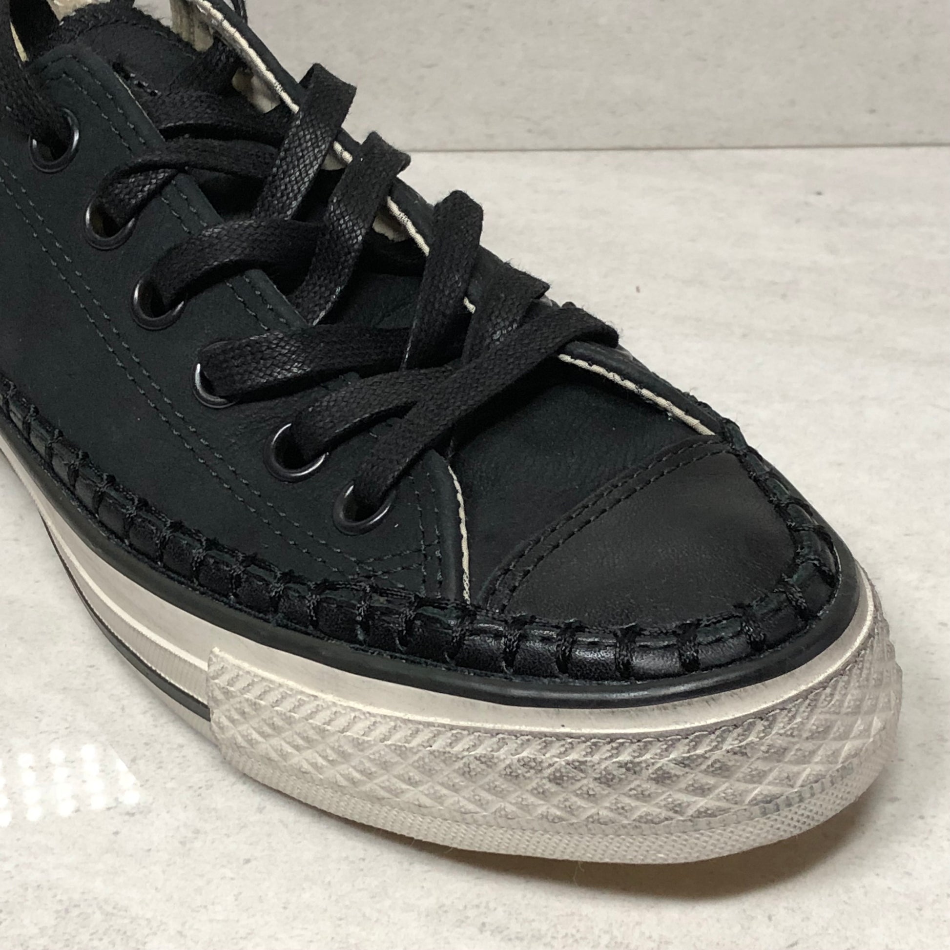 Converse Chuck Taylor Blankett Stitch Low Top Size 4.5/Size 6.5W Black 151287C - Converse