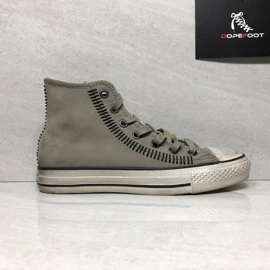 Converse Mens John Varvatos Chuck Taylor Hi Drill Black Stitched Size 5/7W 150164C - Converse