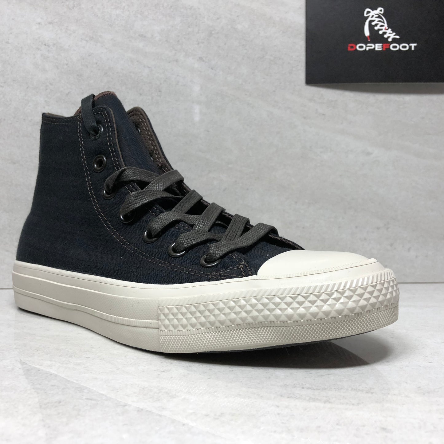 Converse Chuck II by John Varvatos CTAS 2 Striped High Size 6M/8W BROWN 153892C - Converse