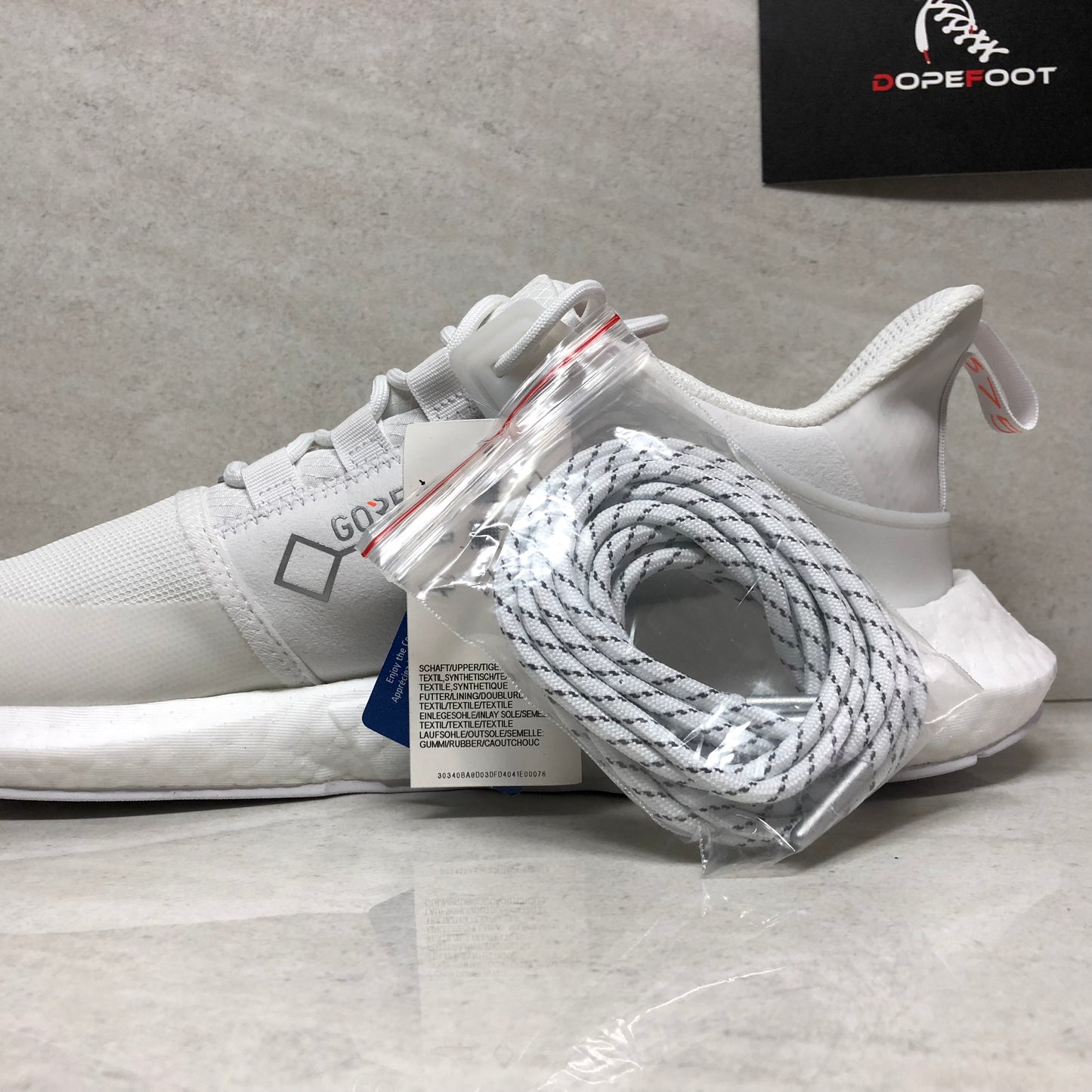 DS Adidas EQT Support 93/17 GTX Size 11.5 White DB1444 - Adidas
