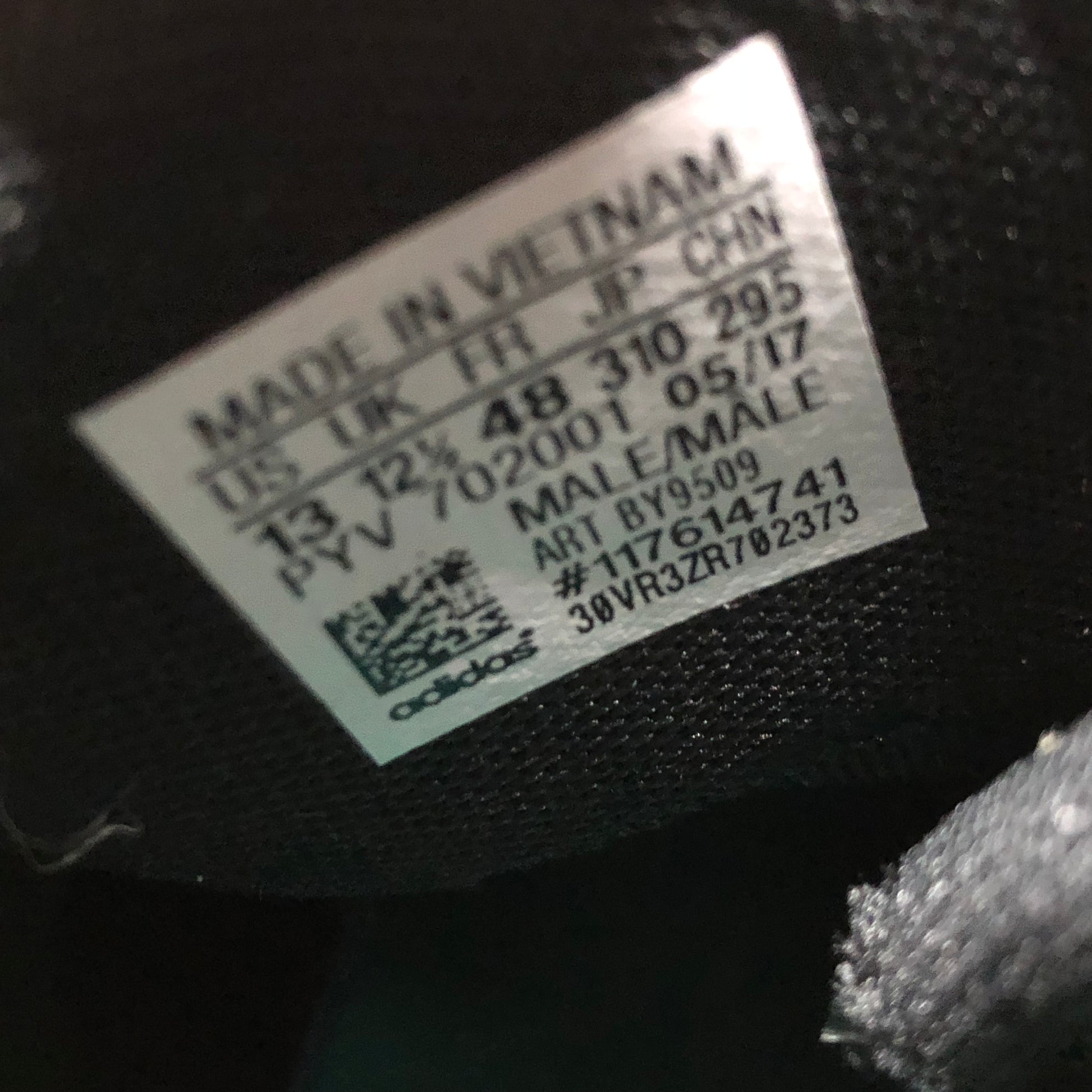 DS Adidas EQT Support 93/17 Size 13 Black BY9509 - Adidas