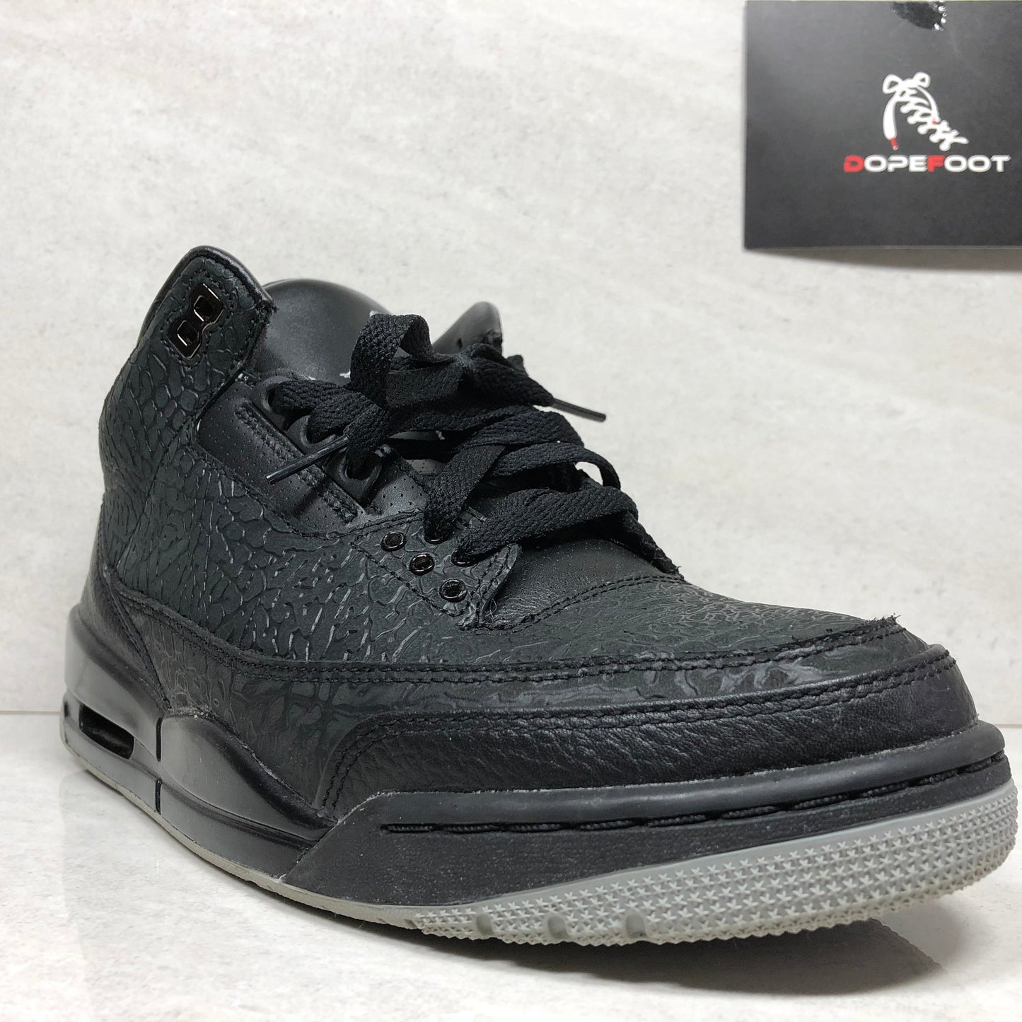 Nike Air Jordan 3 Retro  III Flip Size 8.5 Black 315767 001 - Nike