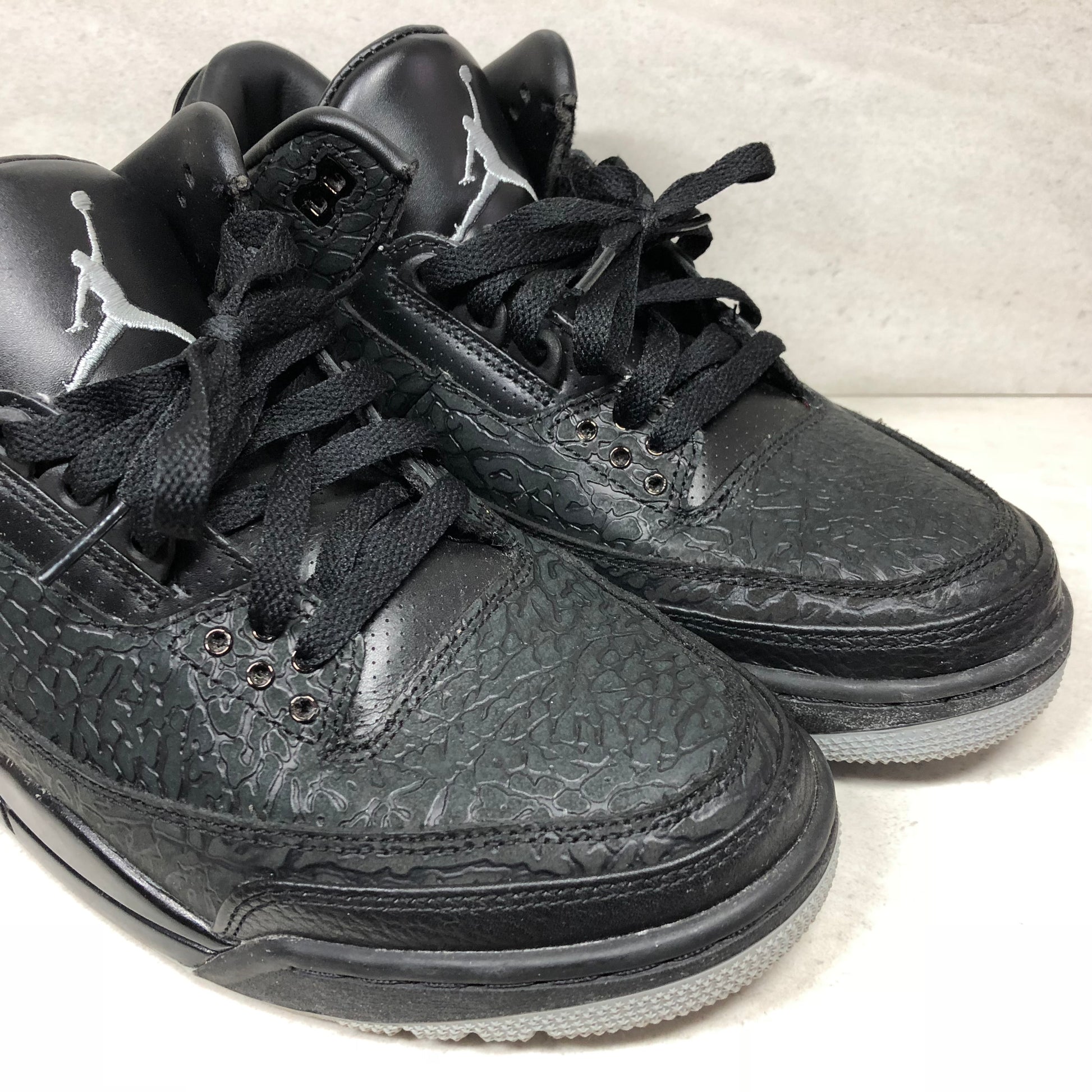 Nike Air Jordan 3 Retro  III Flip Size 8.5 Black 315767 001 - Nike