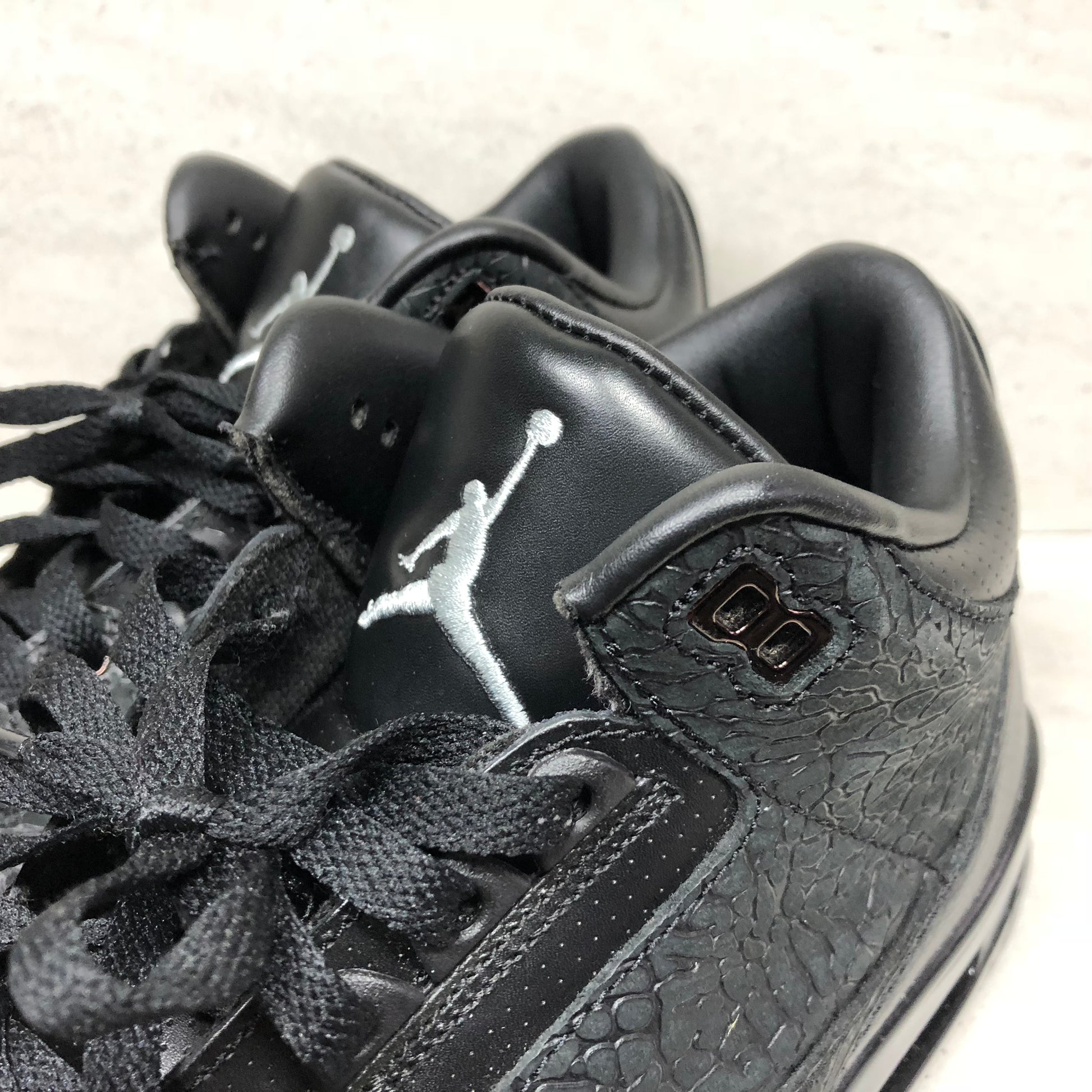 Nike Air Jordan 3 Retro  III Flip Size 8.5 Black 315767 001 - Nike