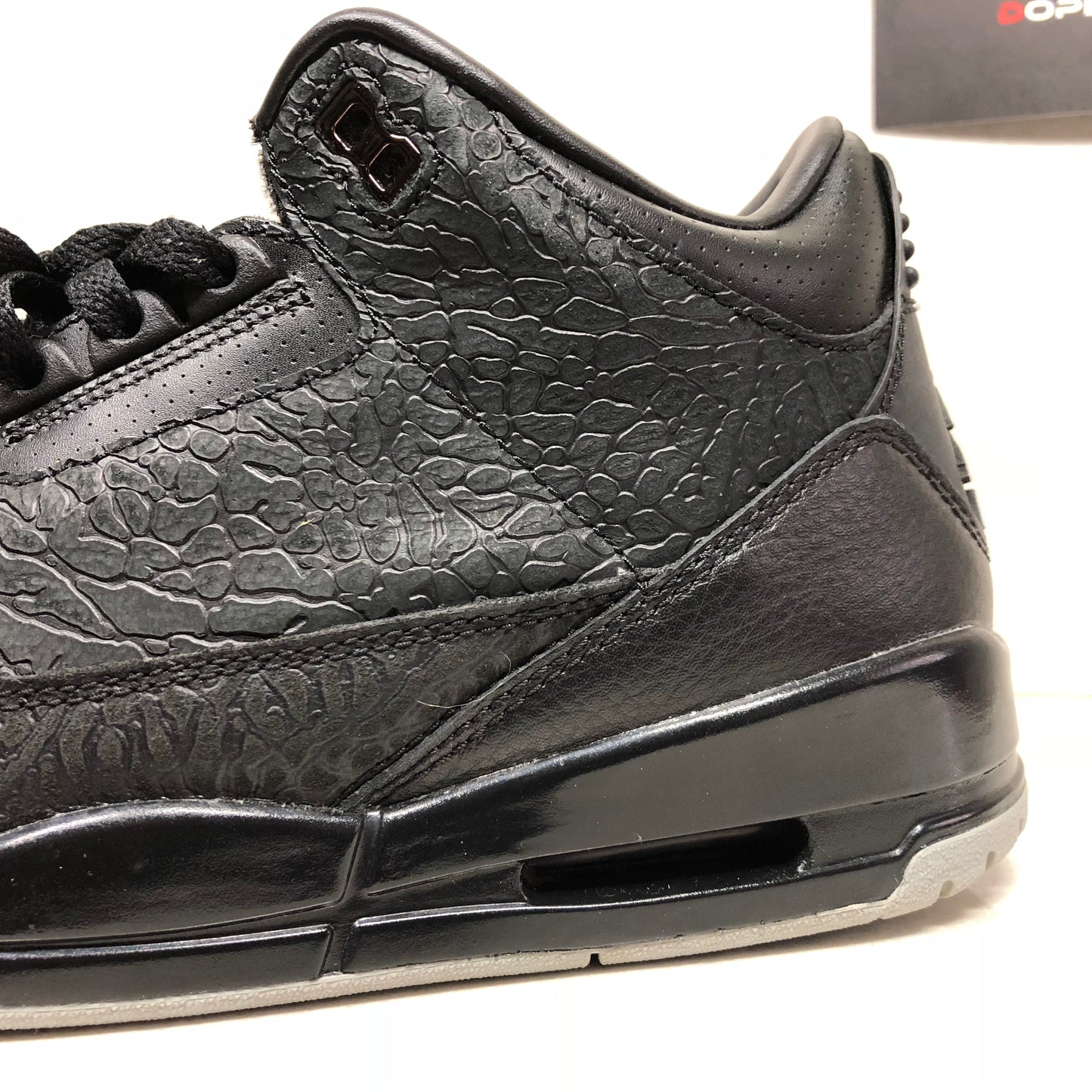 Nike Air Jordan 3 Retro  III Flip Size 8.5 Black 315767 001 - Nike
