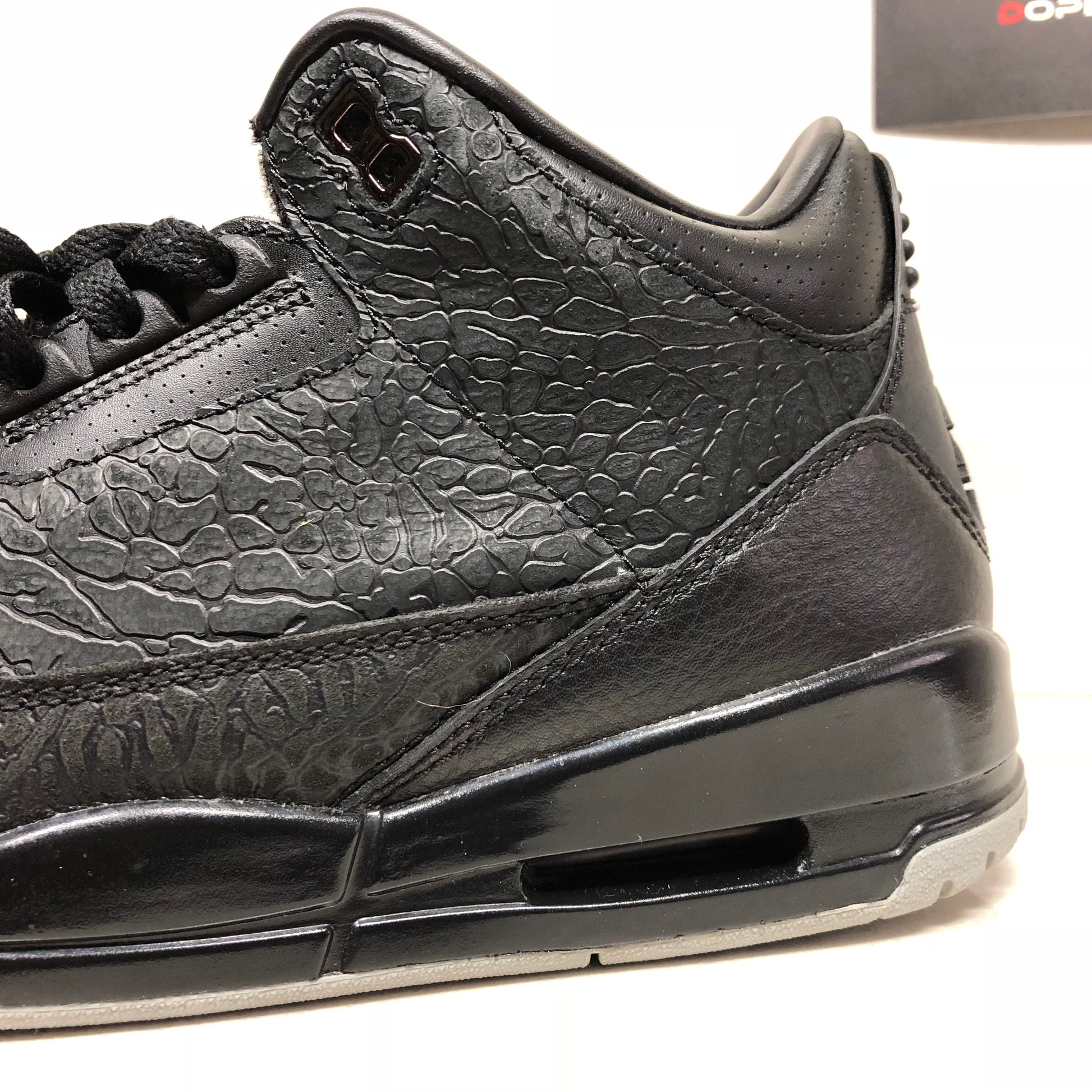 Nike Air Jordan 3 Retro  III Flip Size 8.5 Black 315767 001 - Nike