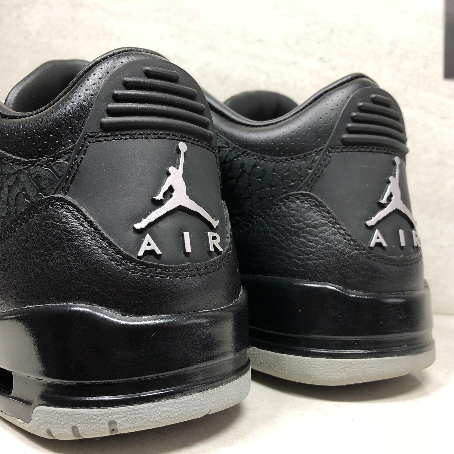 Nike Air Jordan 3 Retro  III Flip Size 8.5 Black 315767 001 - Nike