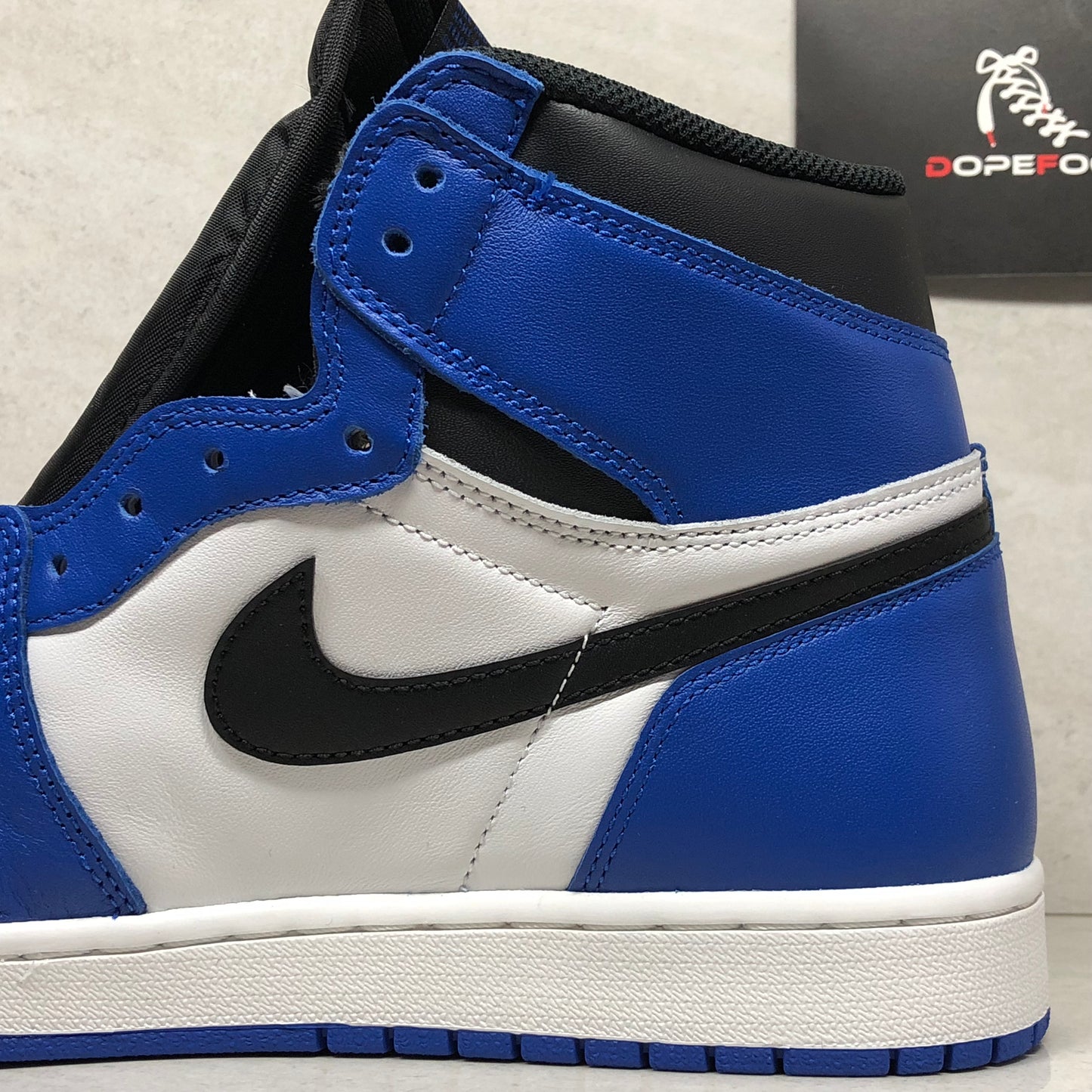 DS Nike Air Jordan 1 I High OG Game Royal Tamaño 12 Azul 555088 403
