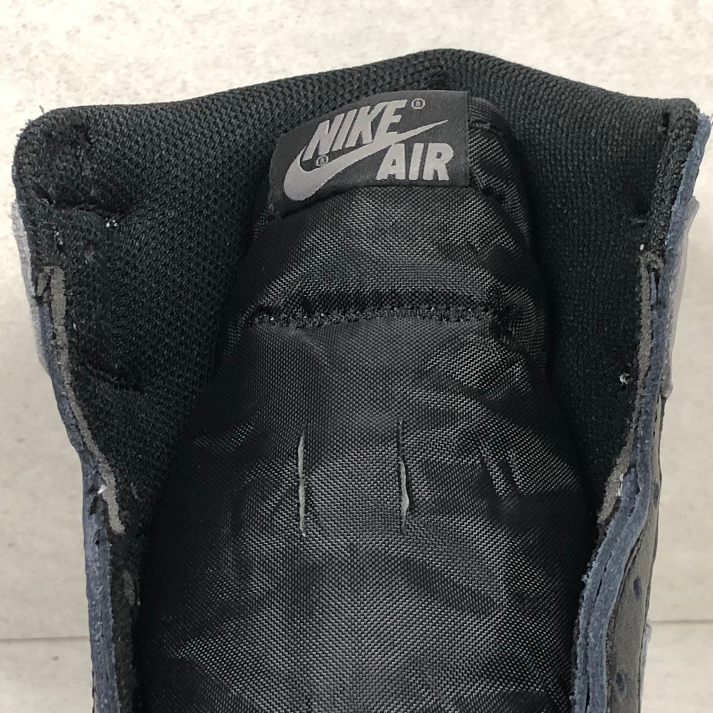 DS Nike Air Jordan 1 I High OG Shadow Gris Tamaño 9 Azul 555088 013