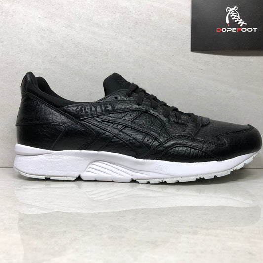 DS ASICS Tiger Gel Lyte V Taille 13 Cuir Tumbled Noir HL703 9090