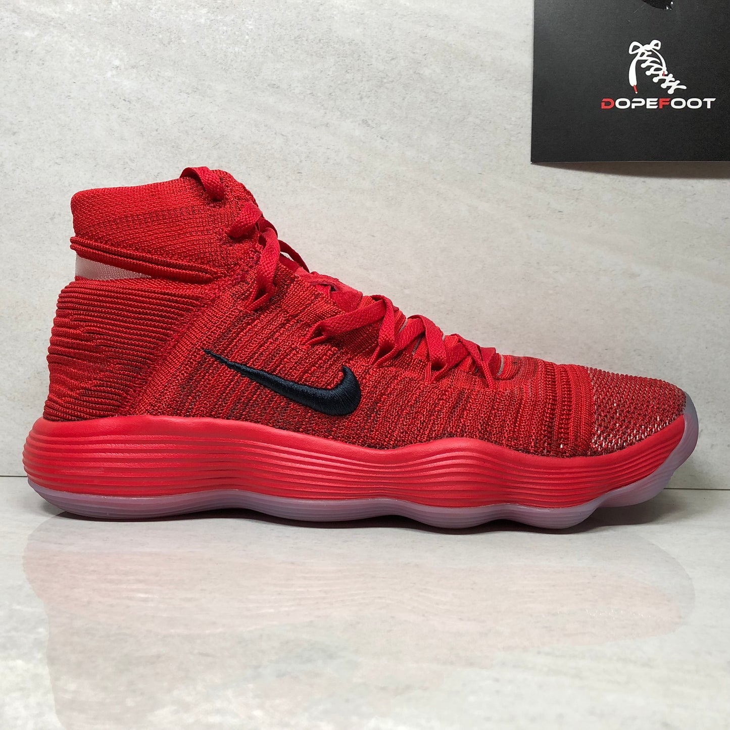 Nike Basketball Hyperdunk 2017 - 897636 600 - Homme Taille 11 - Rouge/Noir