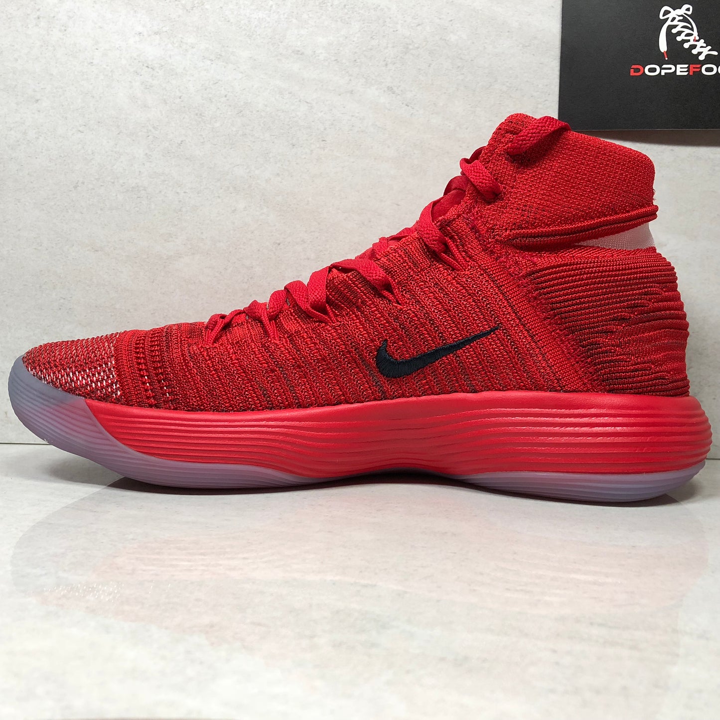 Nike Basketball Hyperdunk 2017 - 897636 600 - Homme Taille 11 - Rouge/Noir