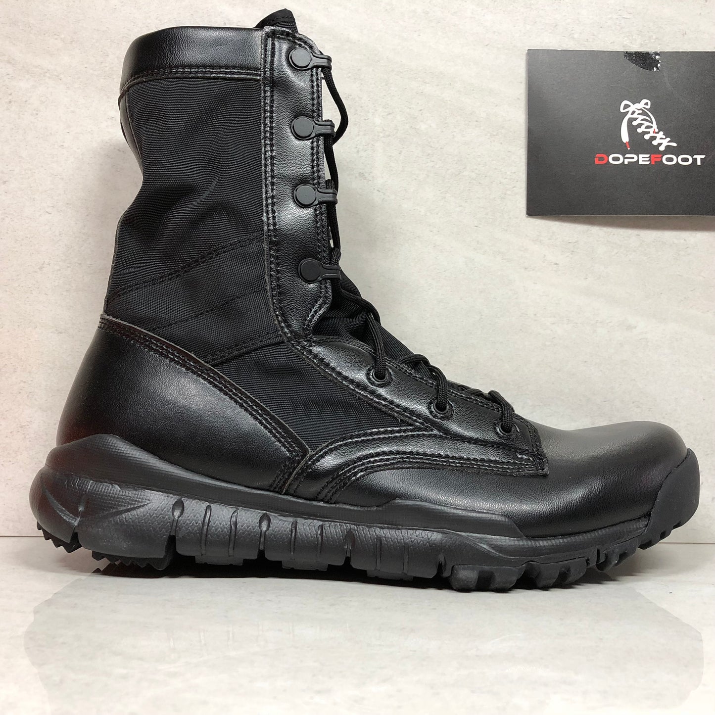 Nike SFB 6" Black Leather Special Field Police Tactical Men's Boots 329798-002