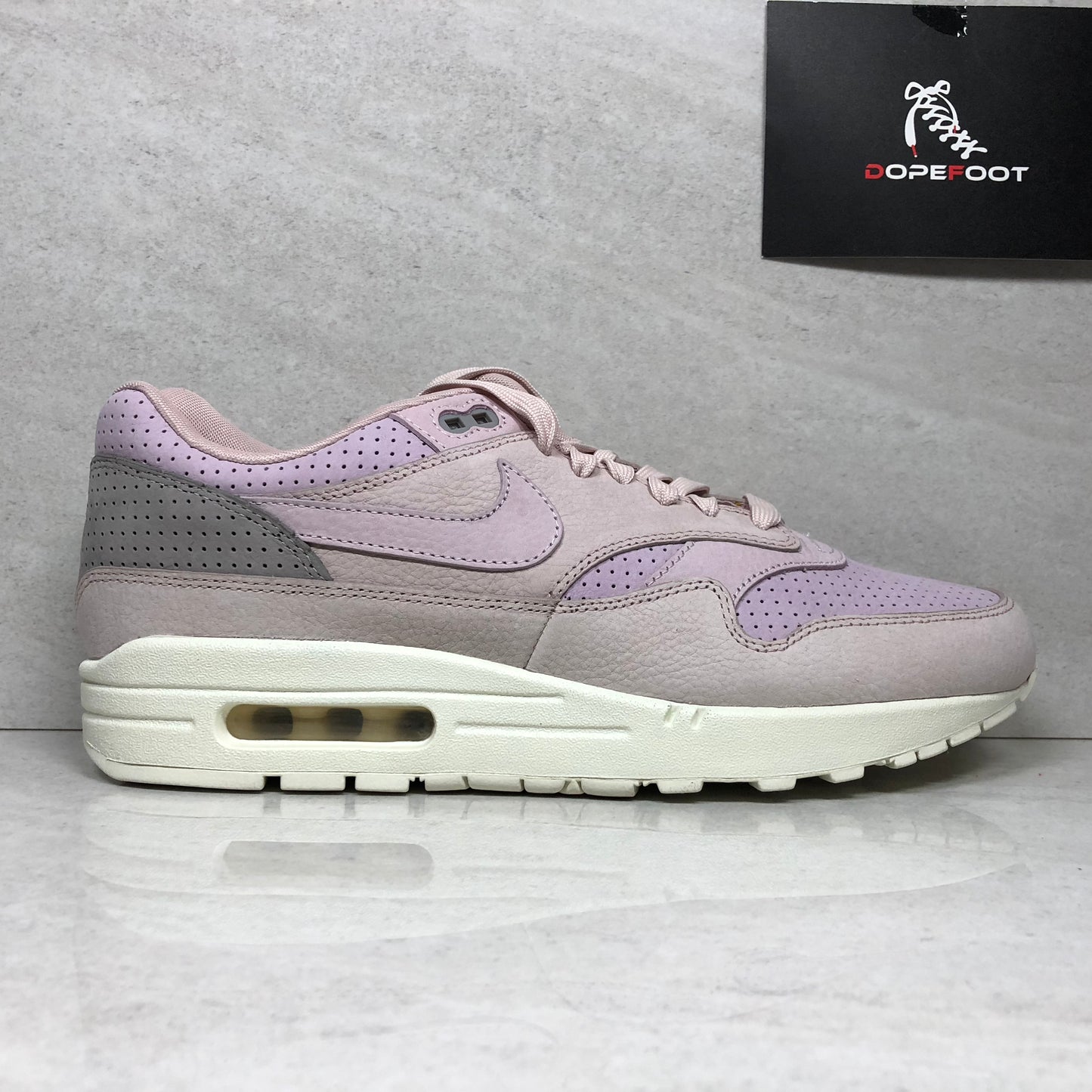 NikeLab Air Max 1 Pinnacle - 859554 600 - Homme Taille 10 Silt Rouge/Perle Rose