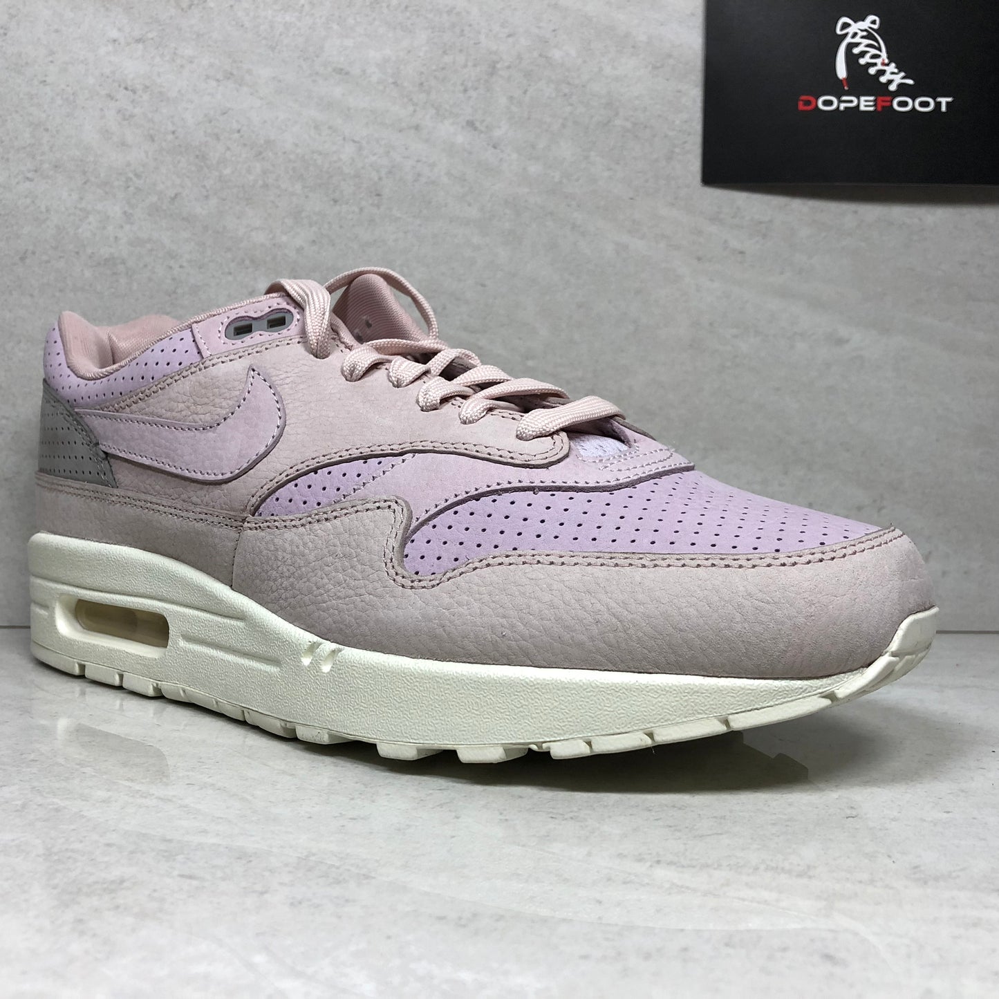 NikeLab Air Max 1 Pinnacle - 859554 600 - Homme Taille 10 Silt Rouge/Perle Rose