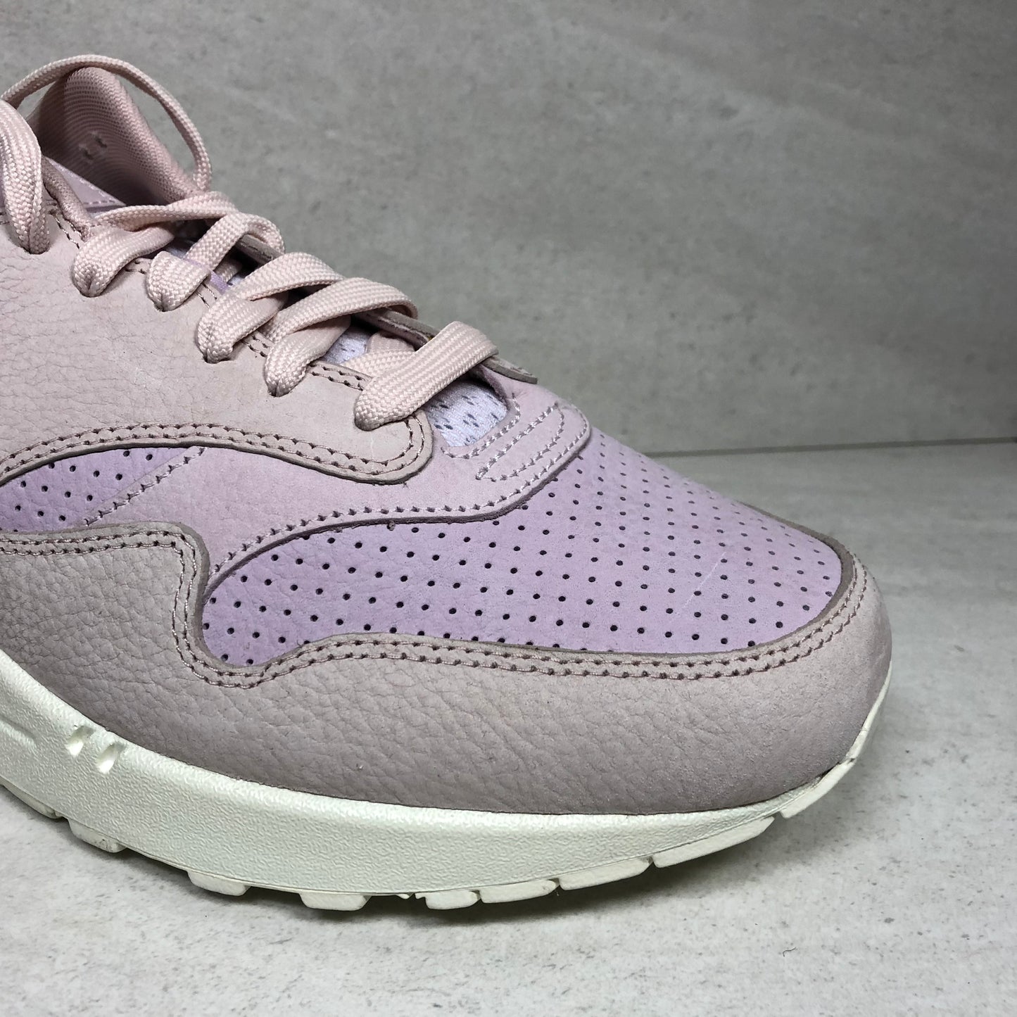 NikeLab Air Max 1 Pinnacle - 859554 600 - Homme Taille 10 Silt Rouge/Perle Rose