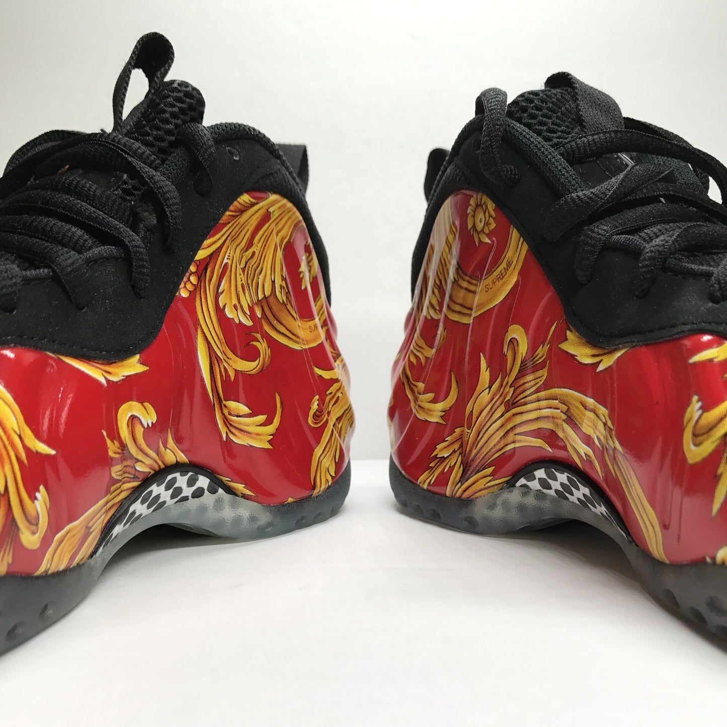 DS Nike Air Foamposite One 1 Supreme SP Sport Rouge/Or Taille 8.5