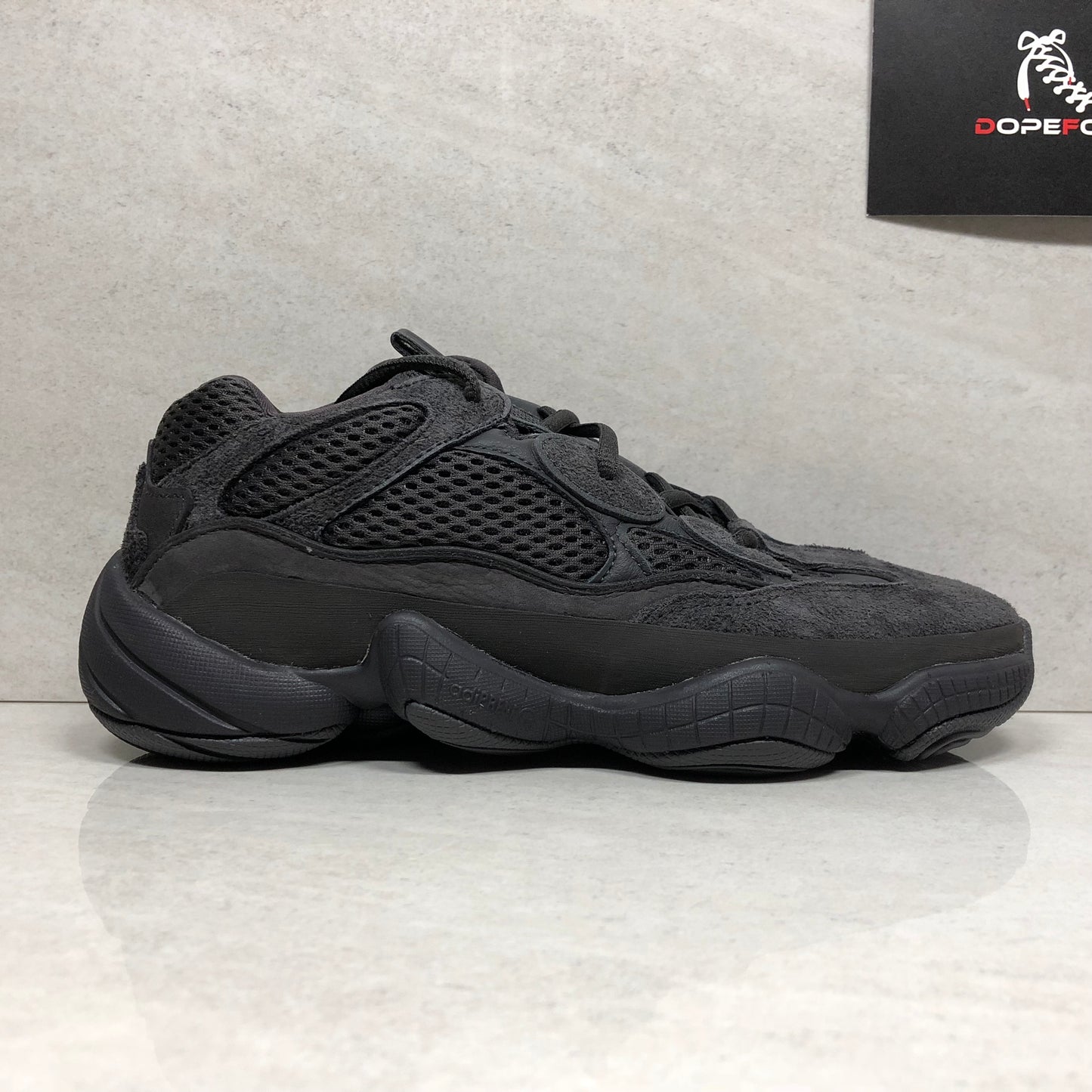 Adidas Yeezy 500 Utility Black Size 5/Size 6.5 F36640
