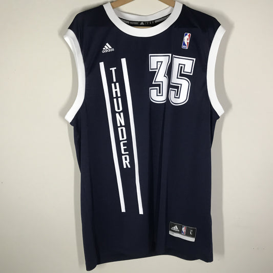 Kevin Durant Adidas Jersey Oklahoma City Thunder Size L