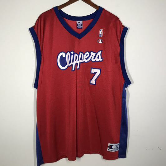 Lamar Odom Champion Jersey Los Angeles Clippers Size 52 XXL - DOPEFOOT