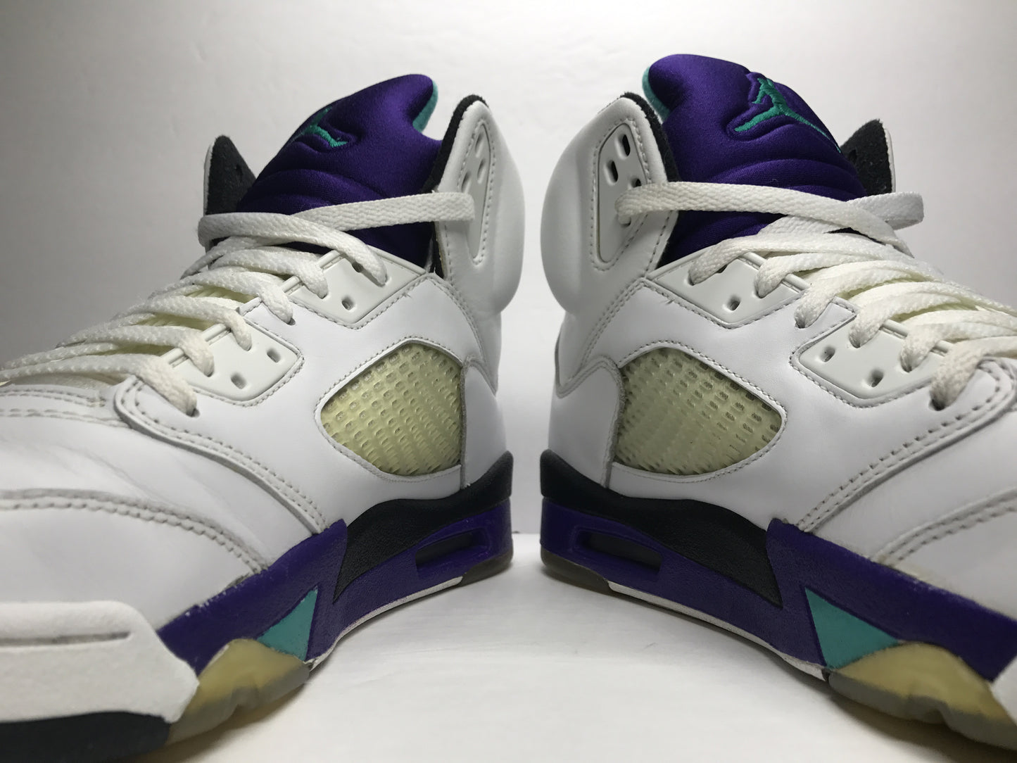 Nike Air Jordan 5 V Retro Grape/Blanco 2006 Talla 10.5