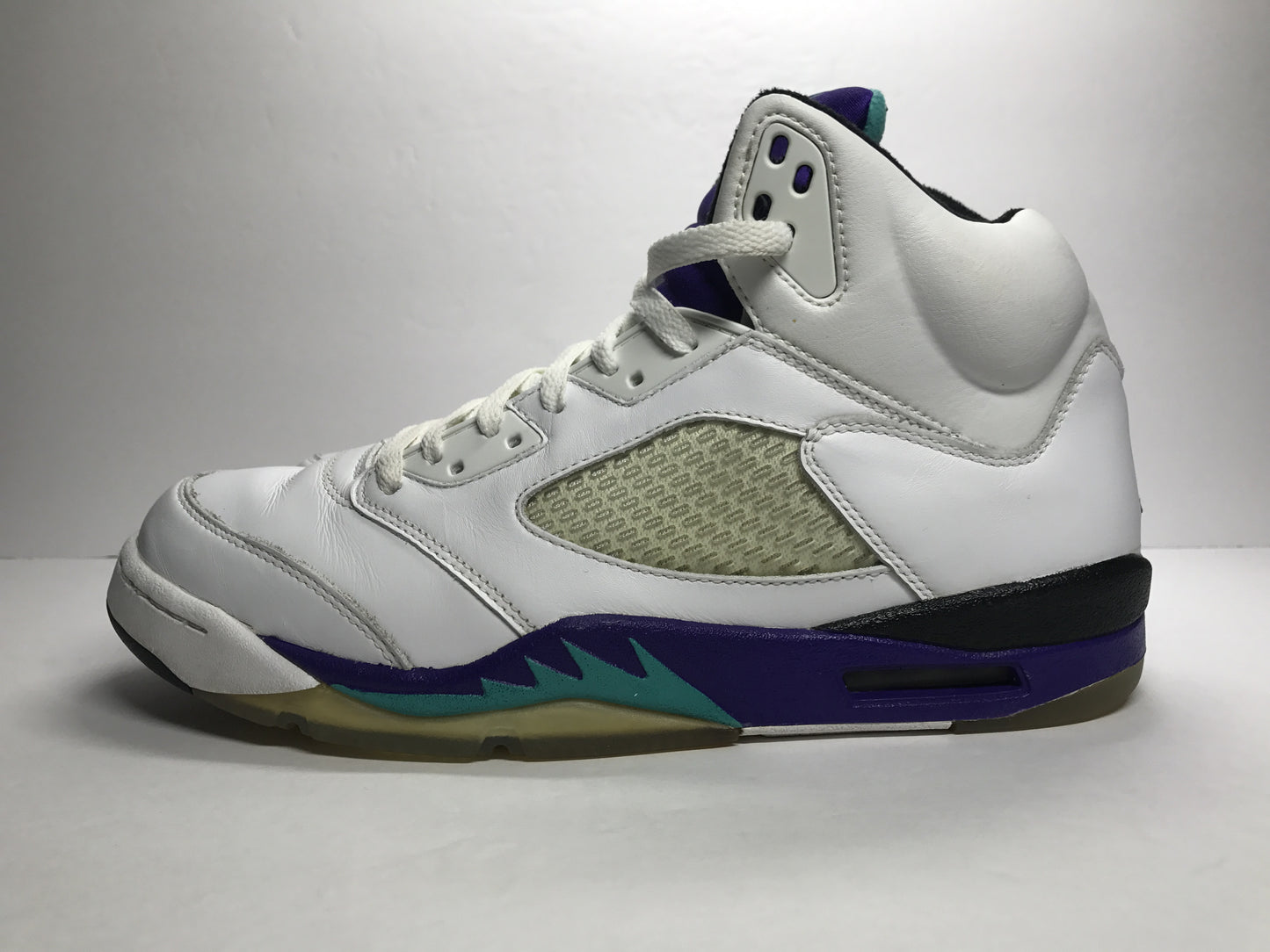Nike Air Jordan 5 V Retro Grape/Blanco 2006 Talla 10.5