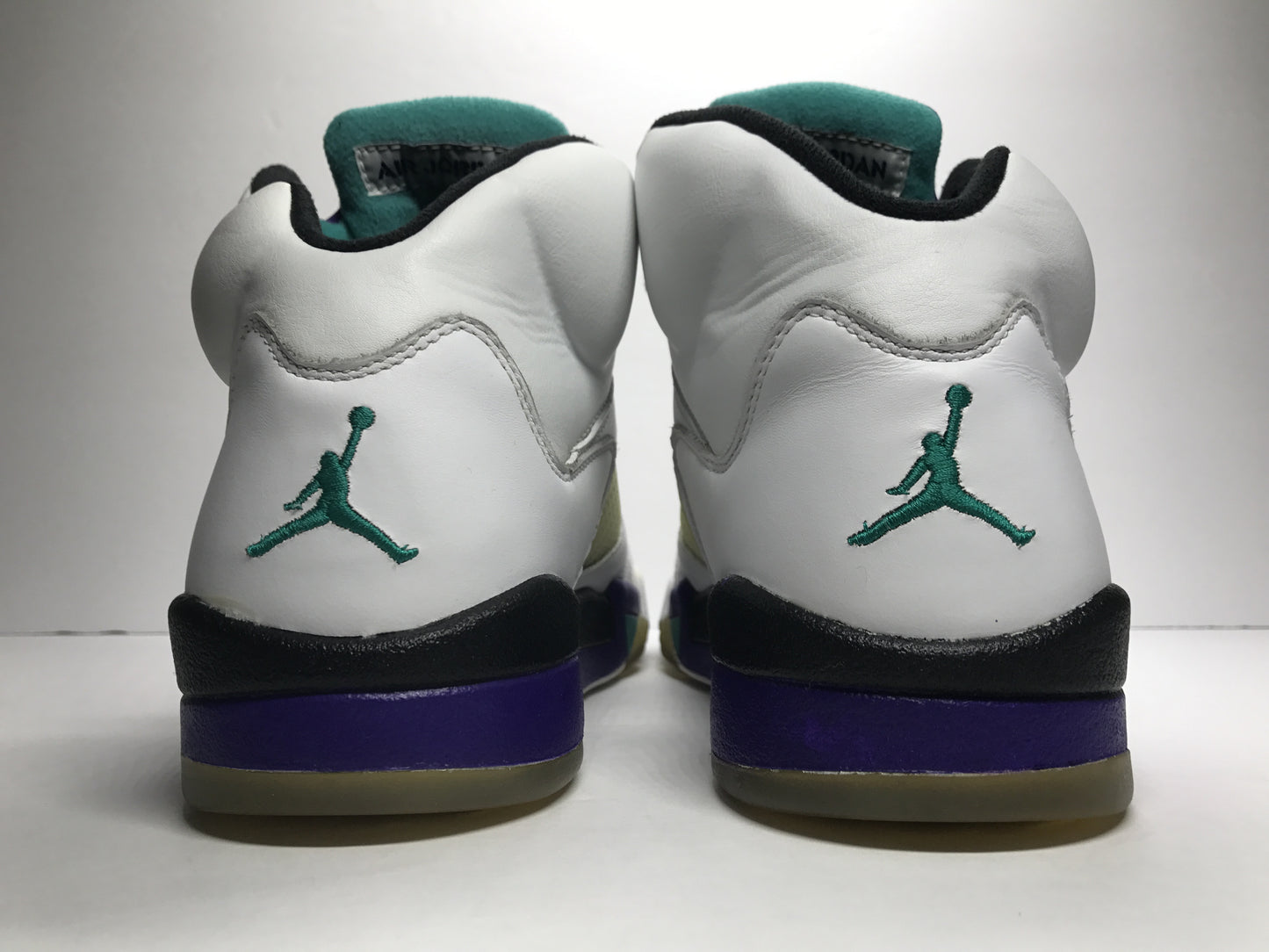 Nike Air Jordan 5 V Retro Grape/Blanco 2006 Talla 10.5