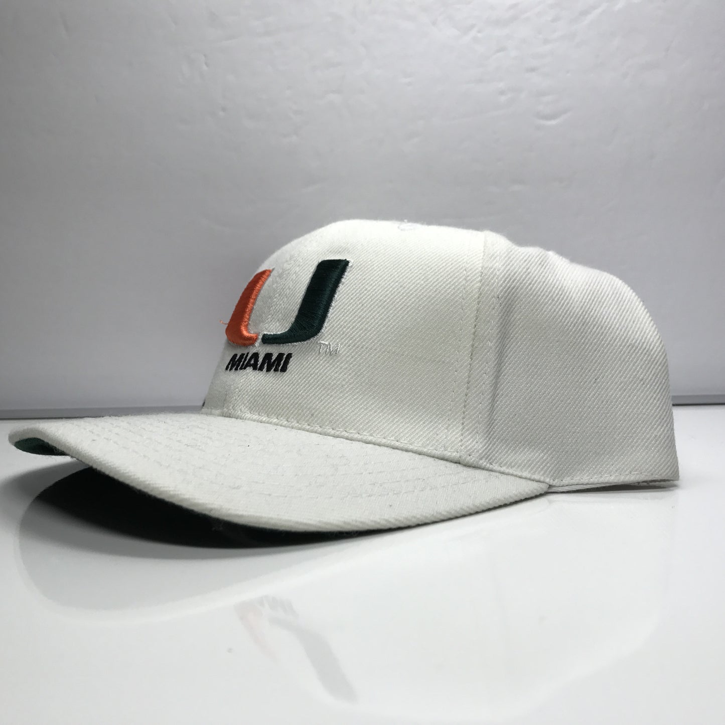 University of Miami Hurricanes Puma Snapback Hat Vintage NCAA U