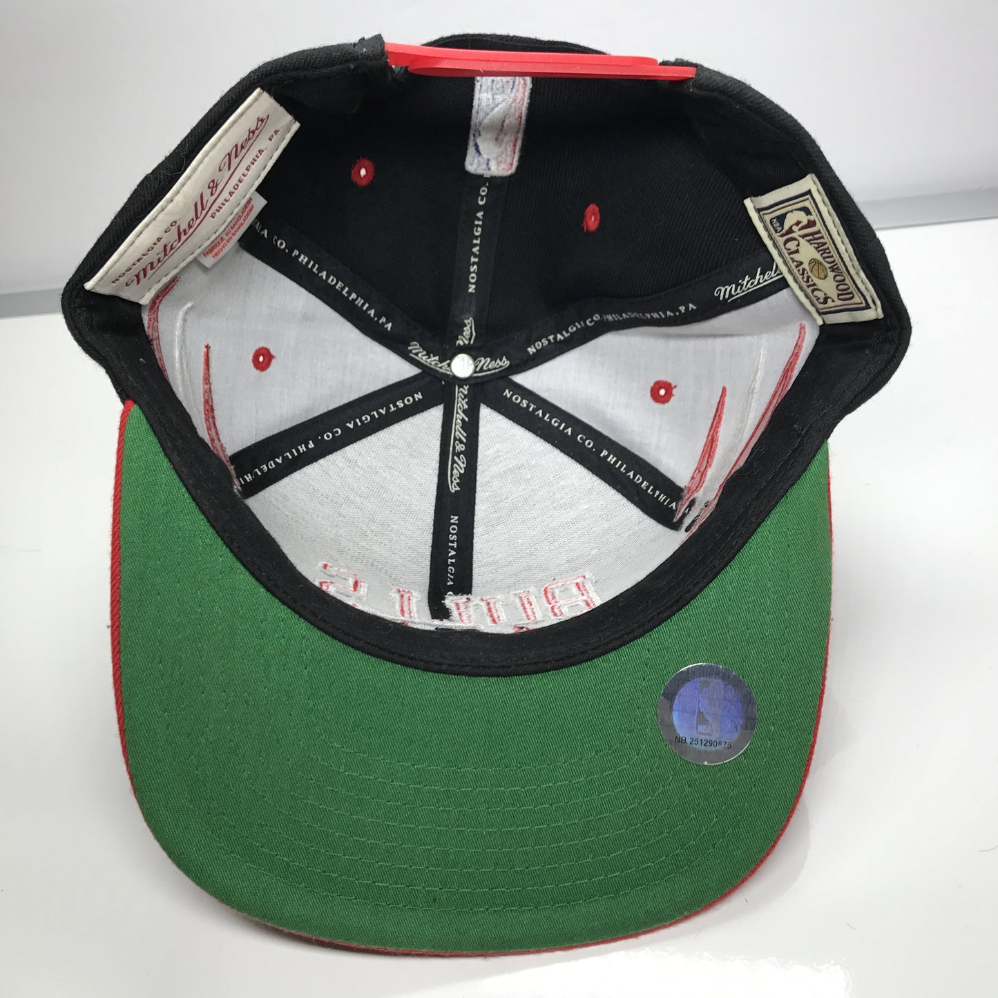 Chicago Bulls Mitchell Ness Gorra Snapback Hardwood Classics NBA