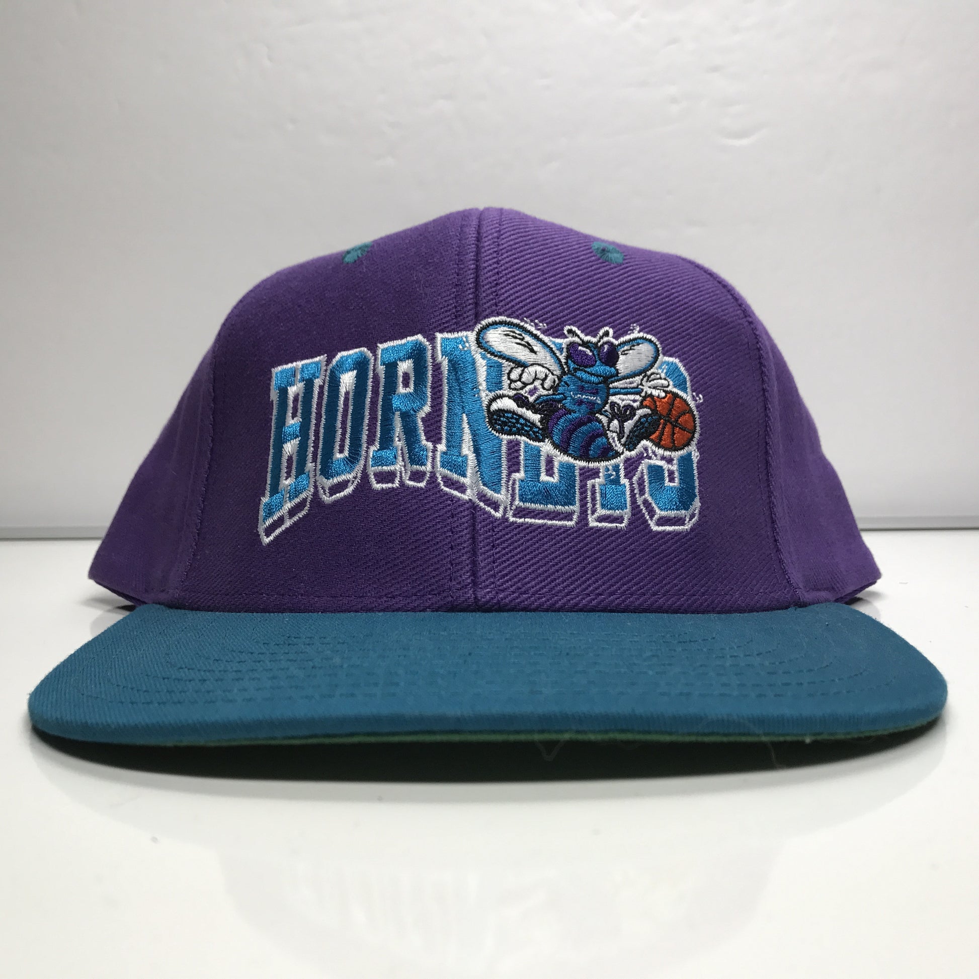 Charlotte Hornets Adidas Hardwood Classics Snapback Hat NBA - Adidas