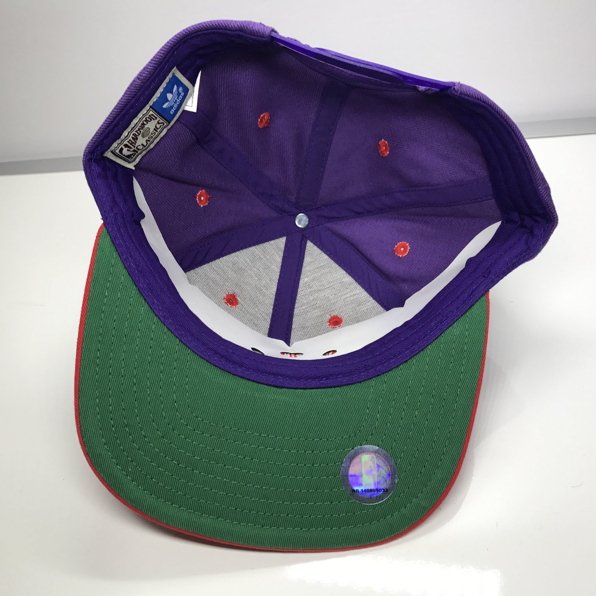 Toronto Raptors Adidas Hardwood Classics Snapback Hat NBA - Adidas