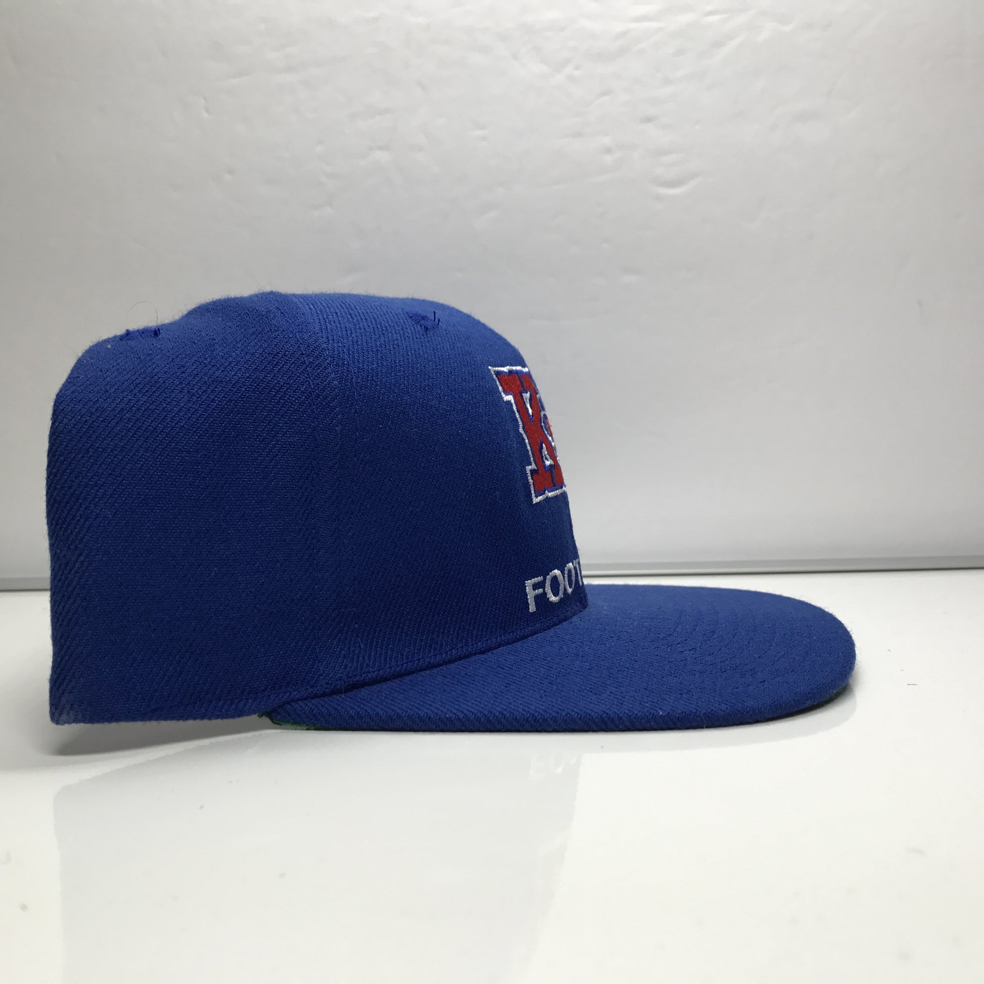 NCAA Kansas Jayhawks KU Football Vintage Snapback Hat Cap - DOPEFOOT
