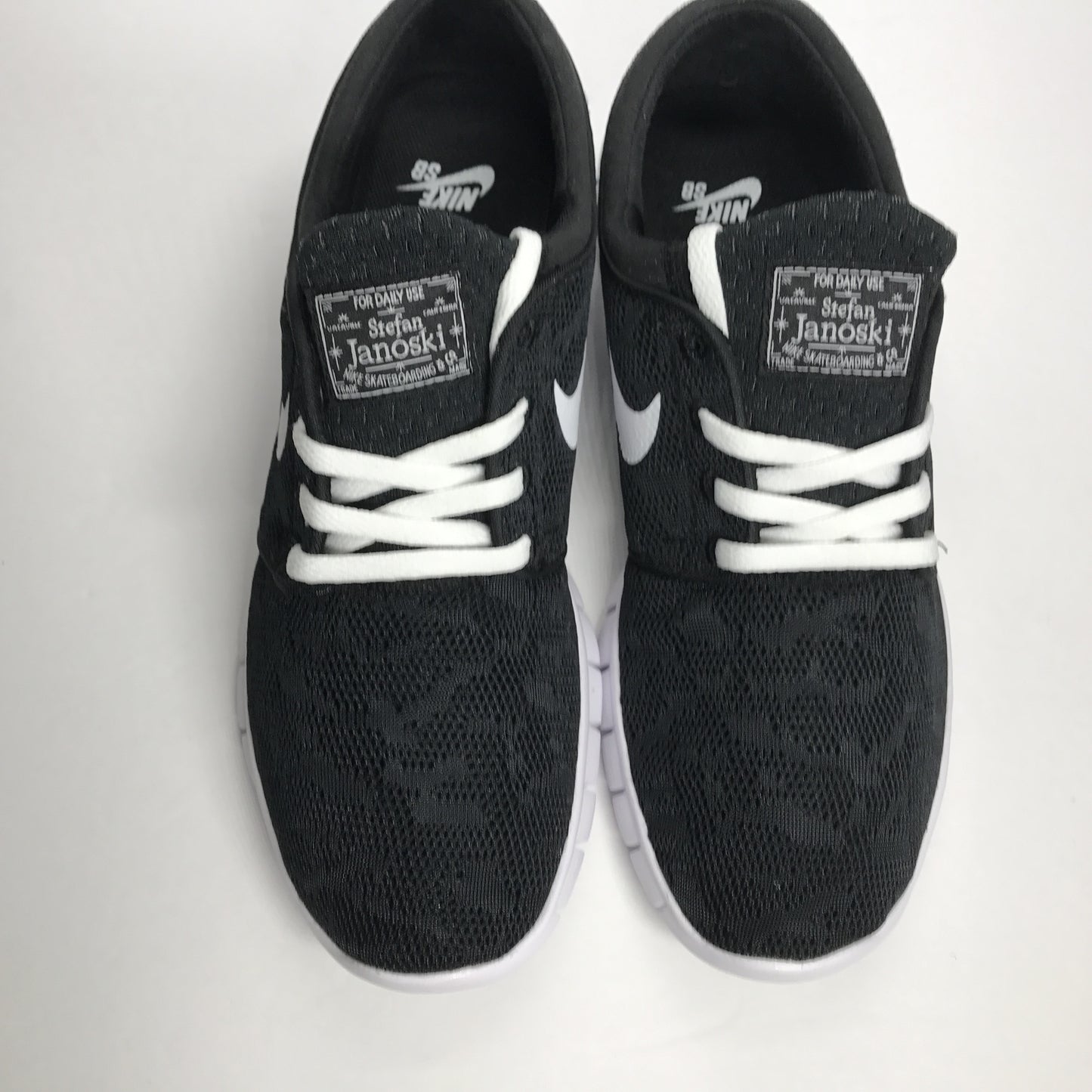 DS Nike Stefan Janoski Max Negro/Blanco Talla 9
